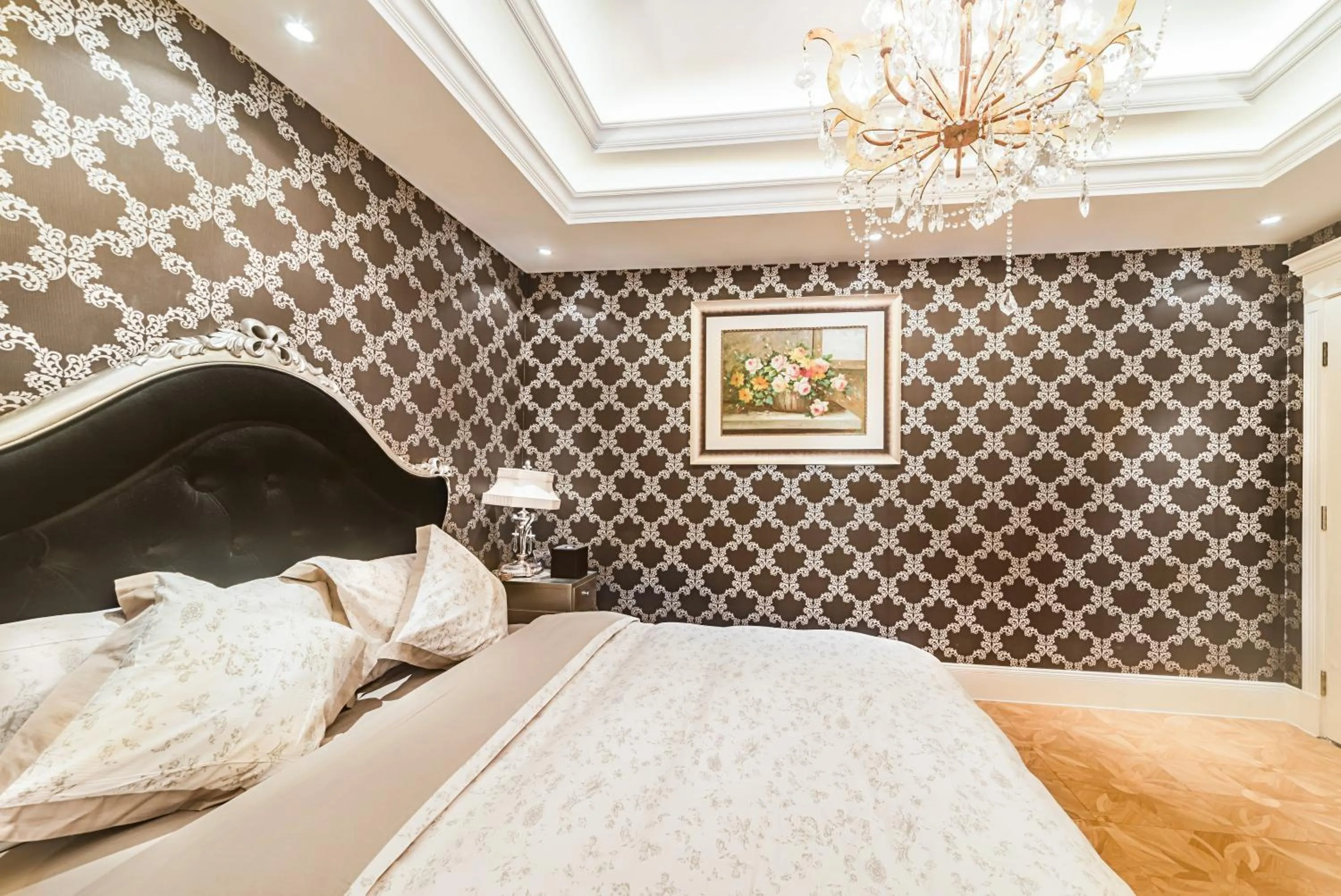 Bed in Haikou Mingguang Shengyi Hotel