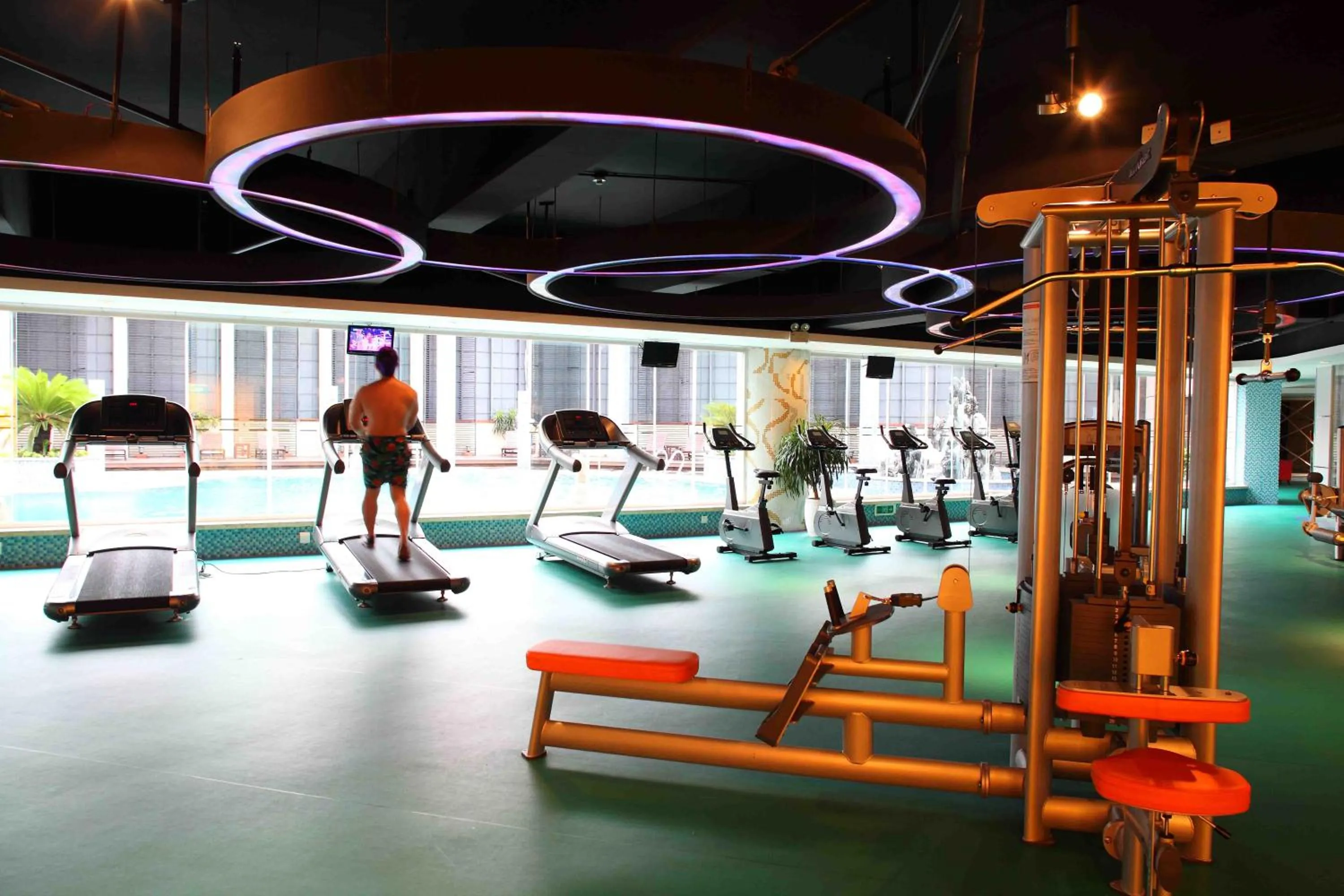 Fitness centre/facilities in Haikou Mingguang Shengyi Hotel