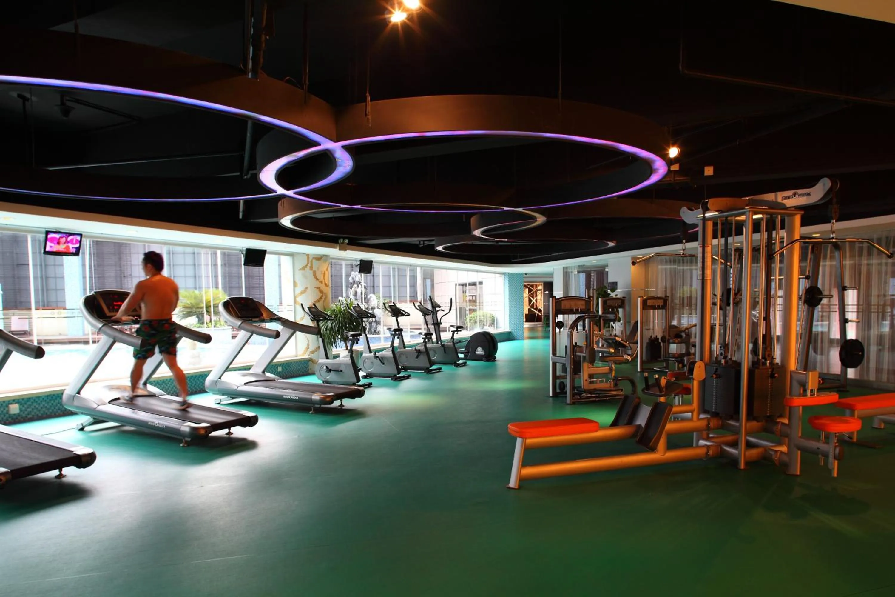 Fitness centre/facilities in Haikou Mingguang Shengyi Hotel