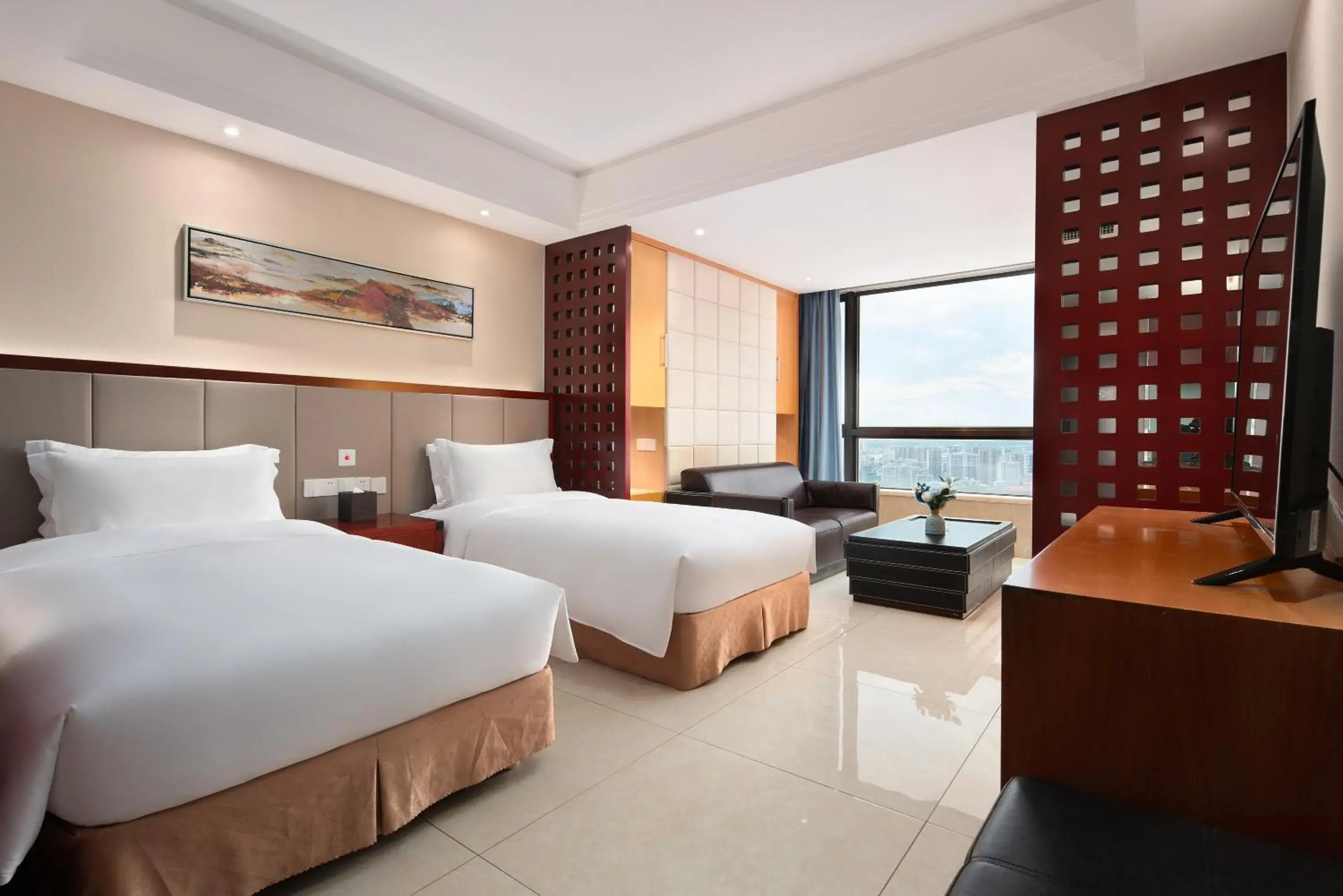 Double Room in Haikou Mingguang Shengyi Hotel Double Room in Haikou Mingguang Shengyi Hotel