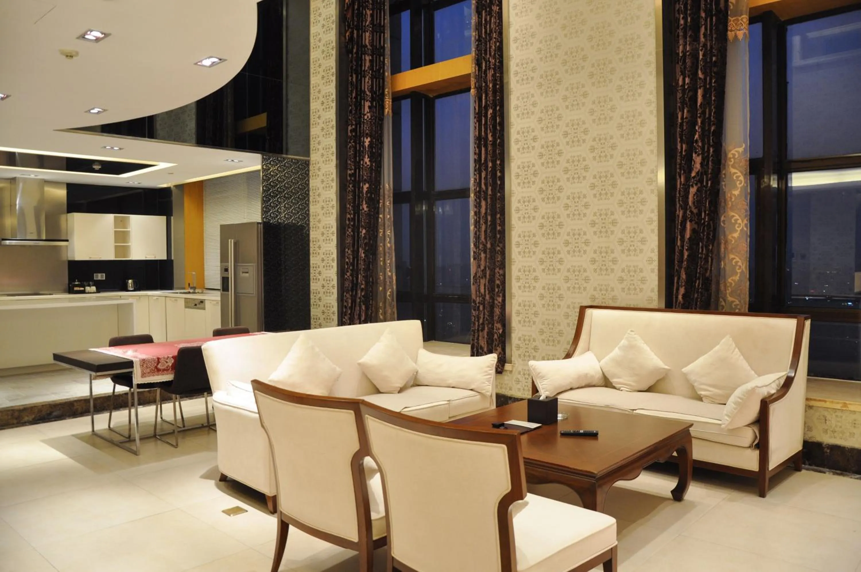 Living room in Haikou Mingguang Shengyi Hotel