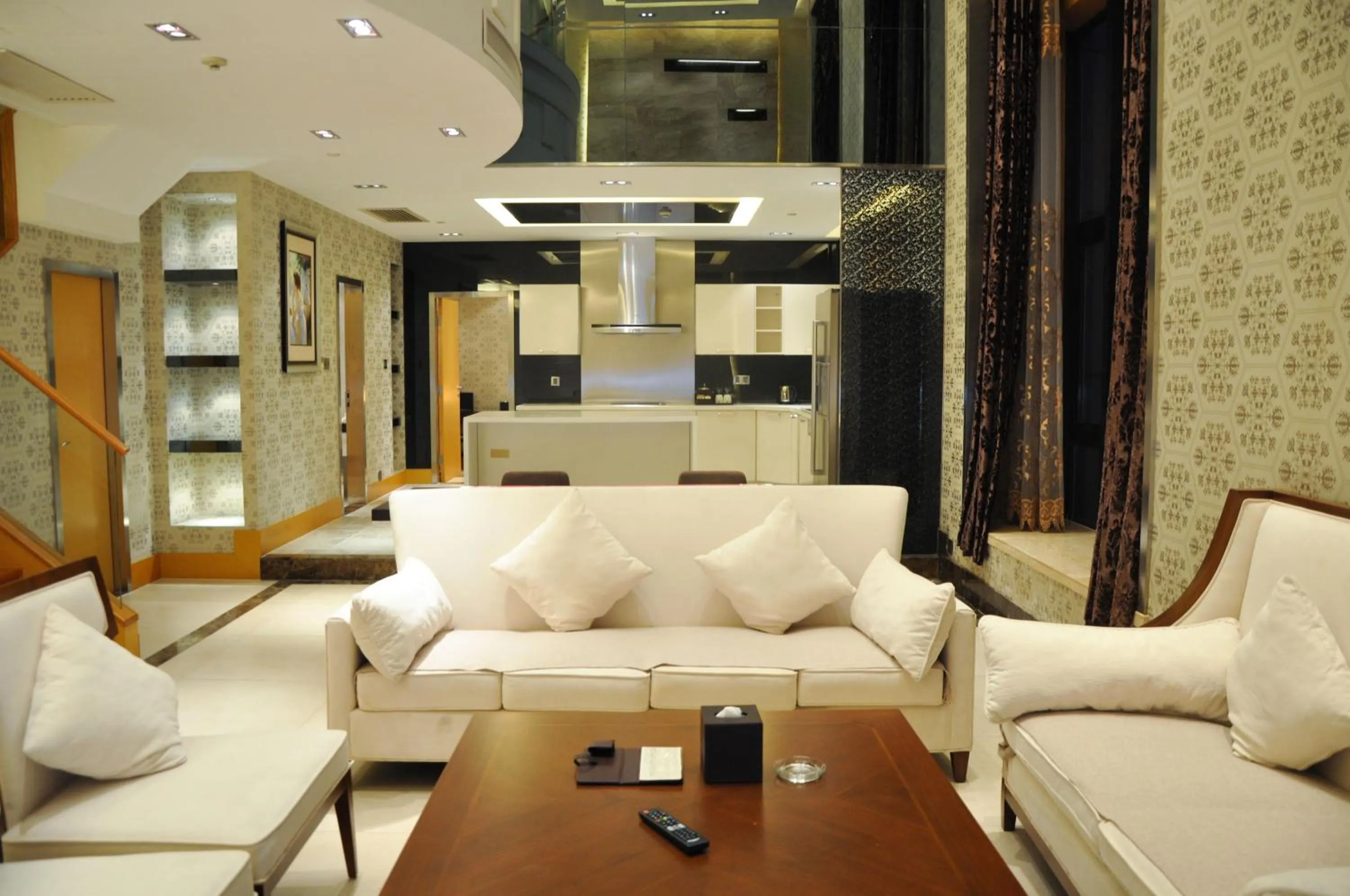 Kitchen or kitchenette in Haikou Mingguang Shengyi Hotel