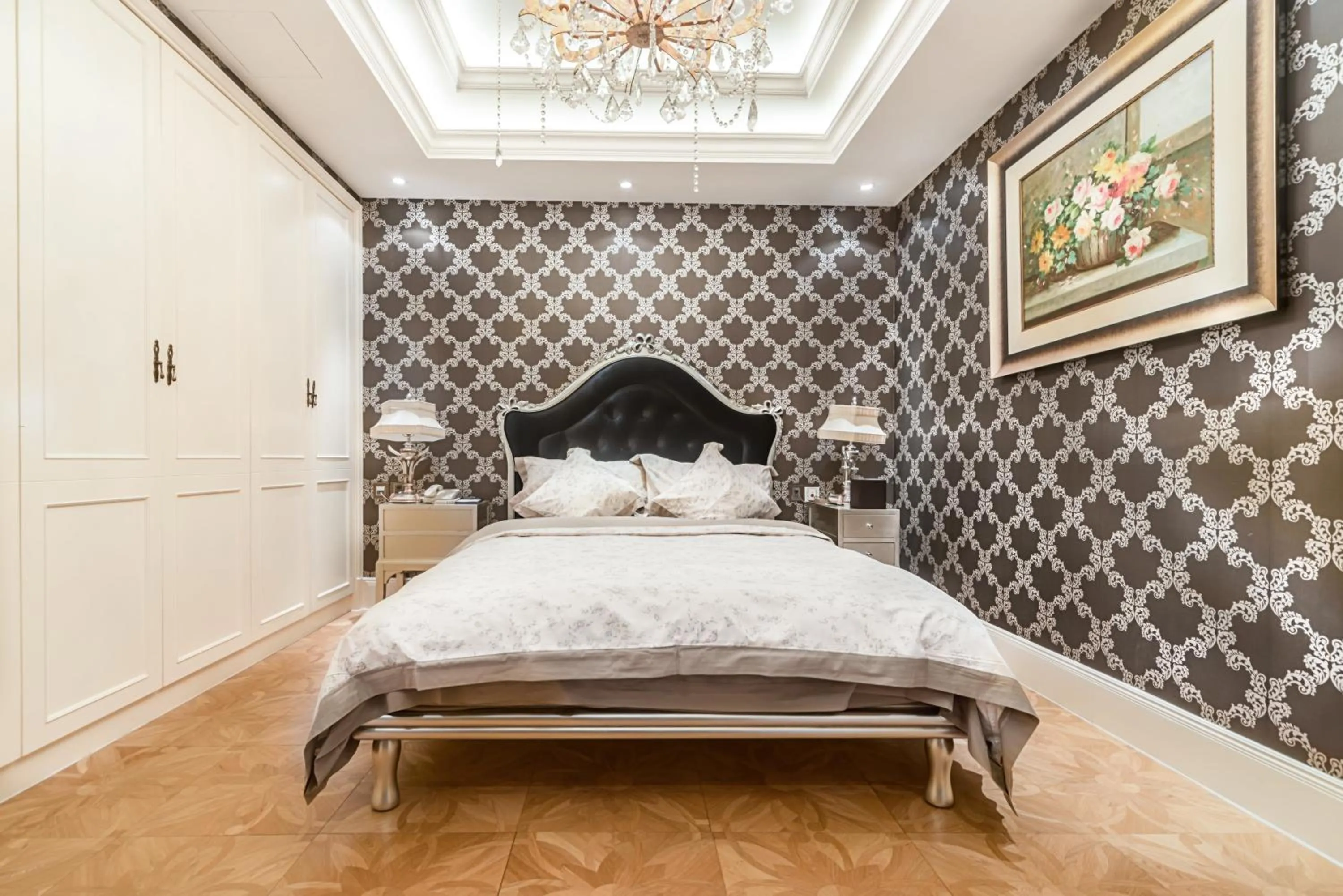 Bed in Haikou Mingguang Shengyi Hotel