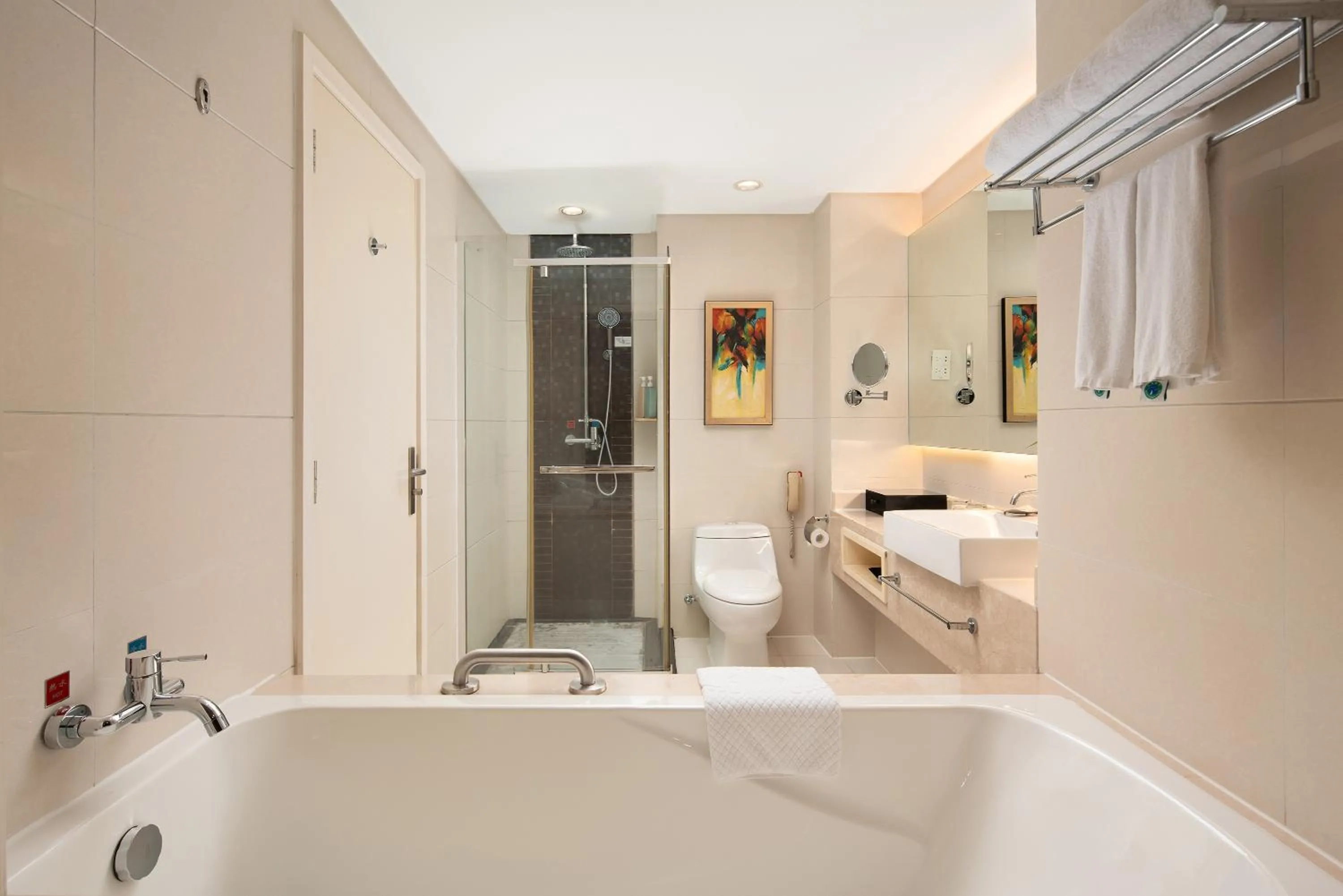 Bathroom in Haikou Mingguang Shengyi Hotel