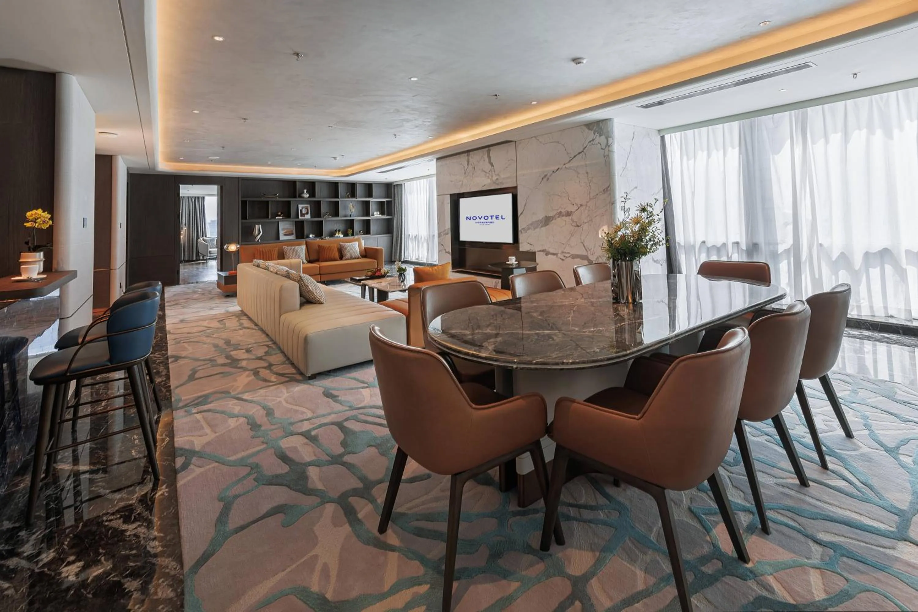 Living room in Novotel Xi'an Aden