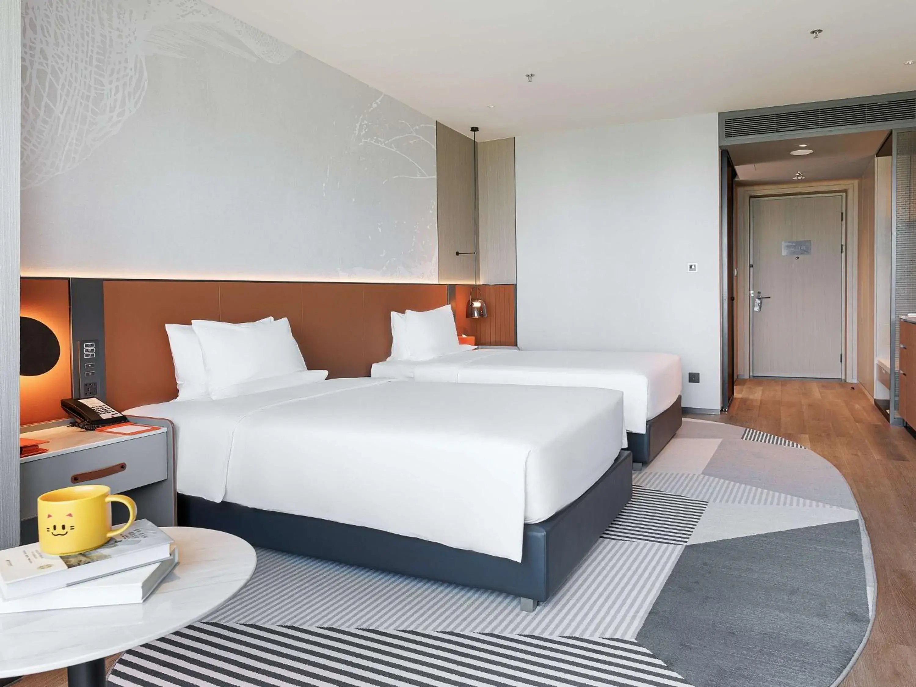 Deluxe Twin Room in Novotel Xi'an Aden Deluxe Twin Room in Novotel Xi'an Aden