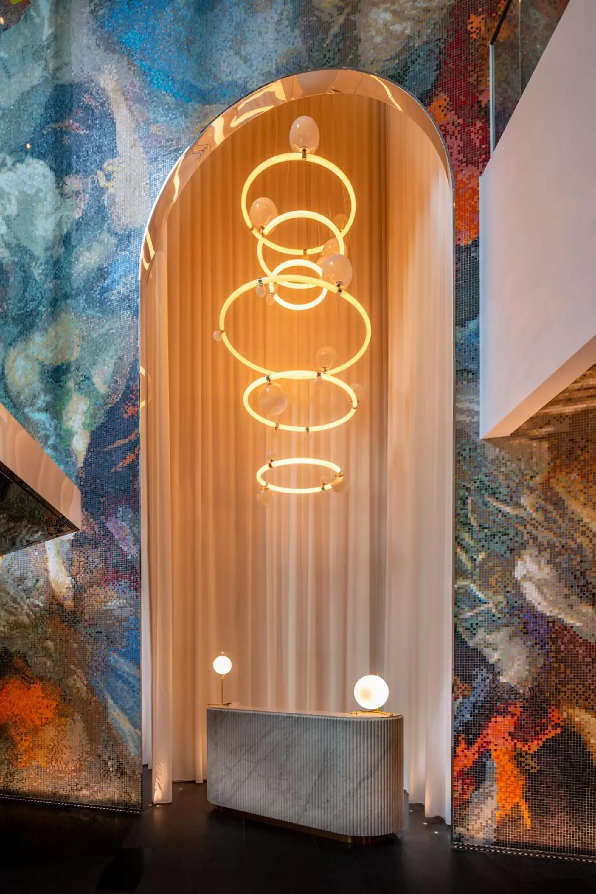 Lobby or reception in Mondrian Hong Kong Lobby or reception in Mondrian Hong Kong