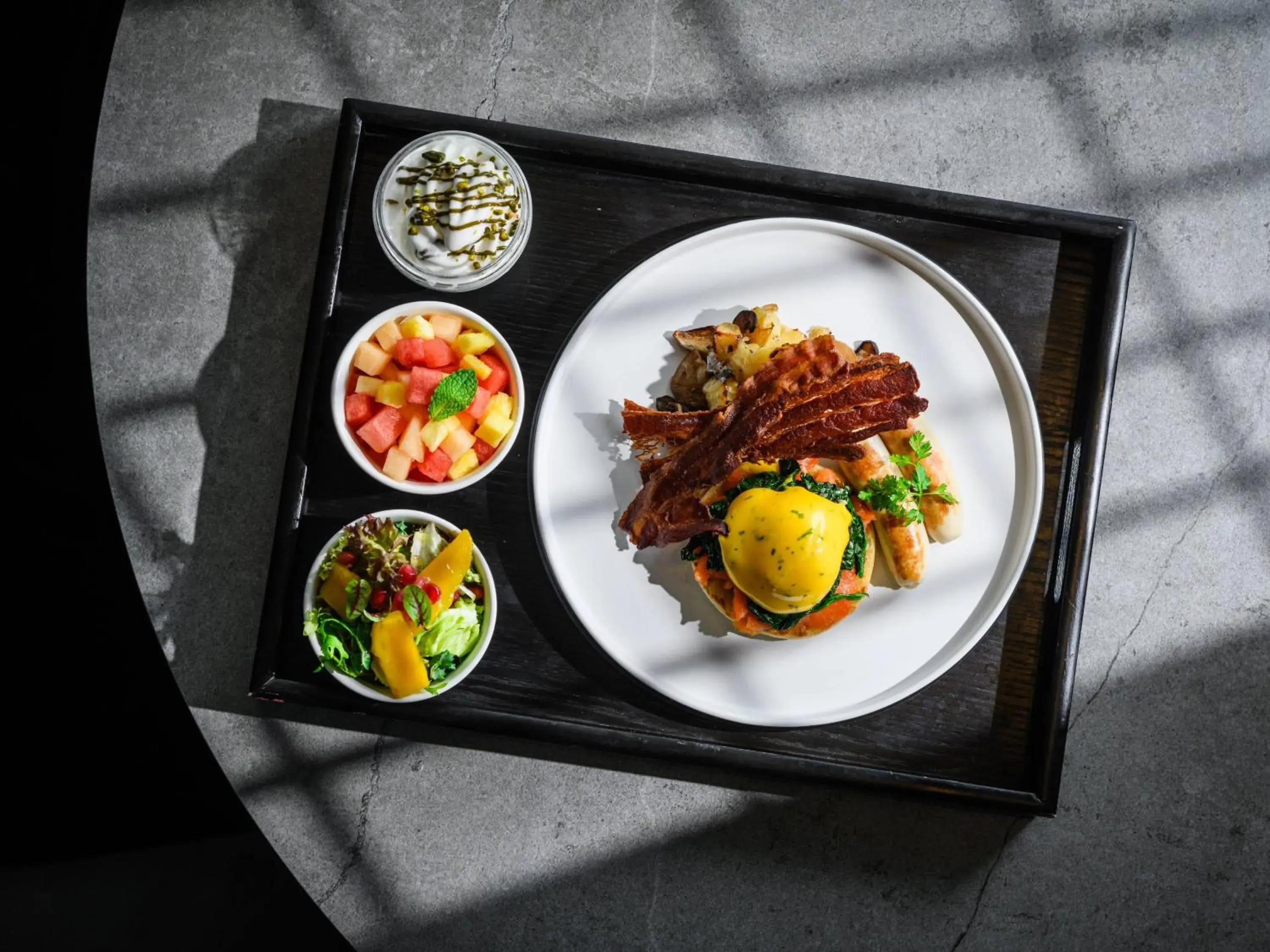 Breakfast in Mondrian Hong Kong Breakfast in Mondrian Hong Kong