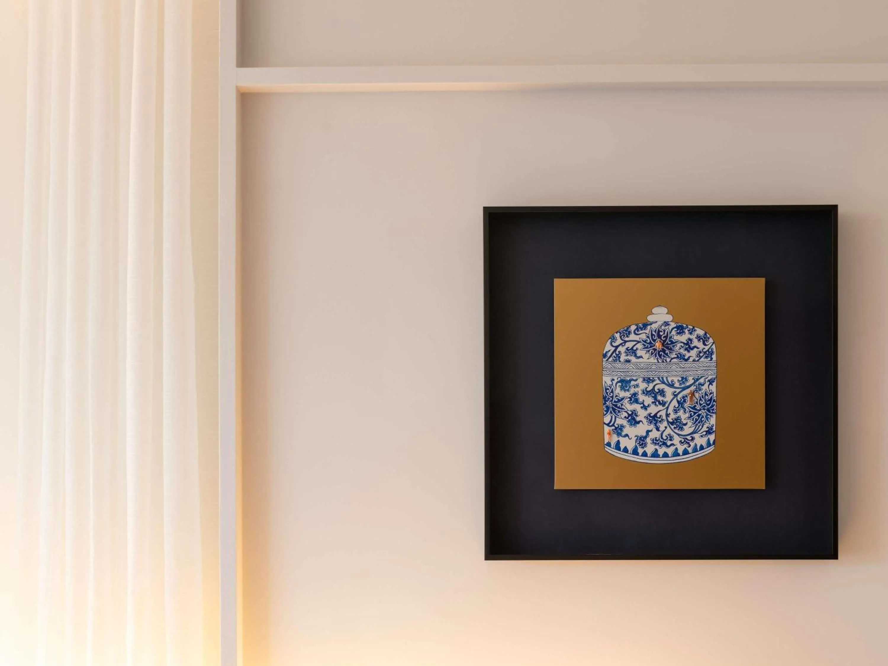 Bedroom in Mondrian Hong Kong