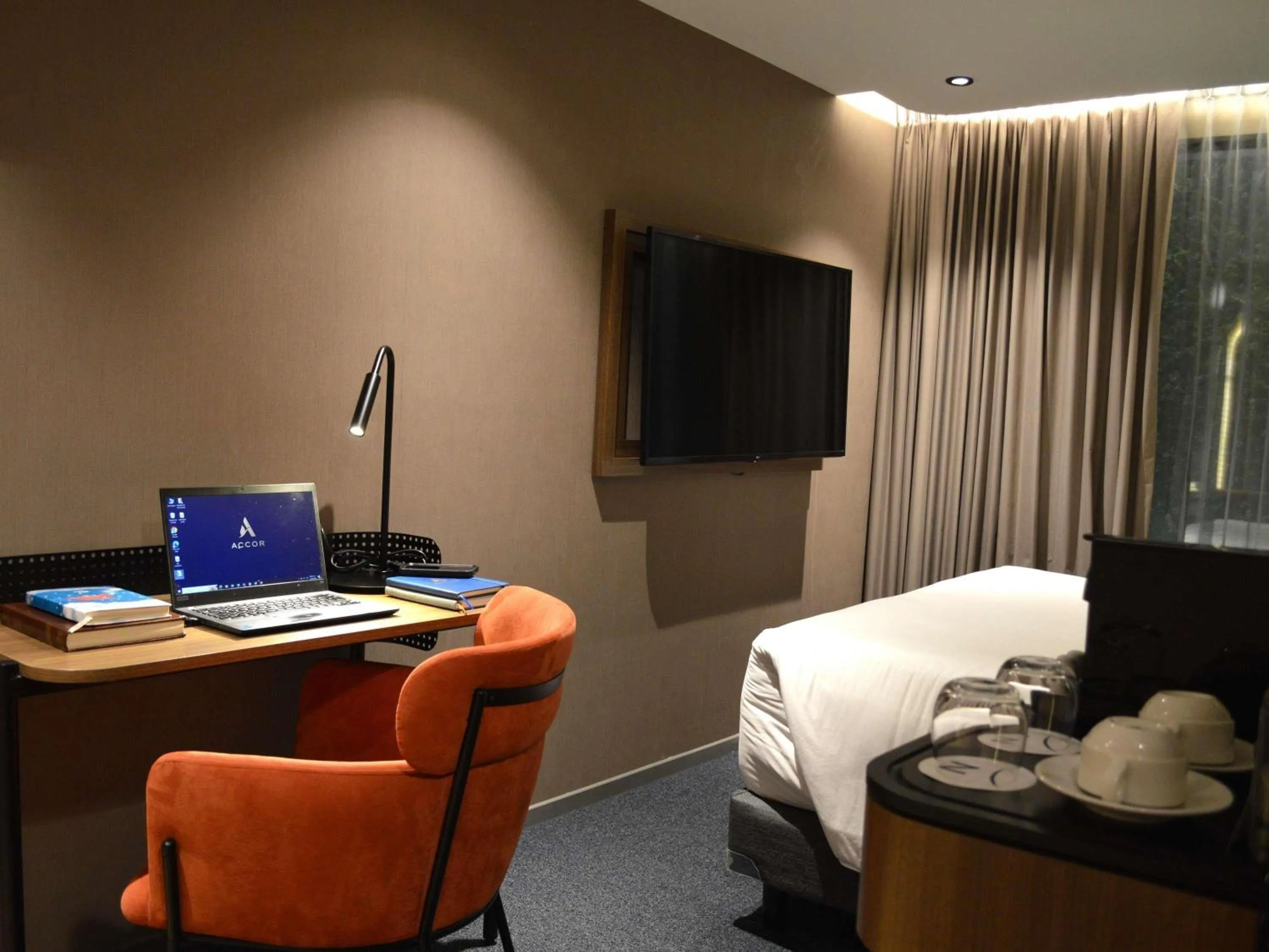 Bedroom, Bed in Novotel México City Centro Histórico