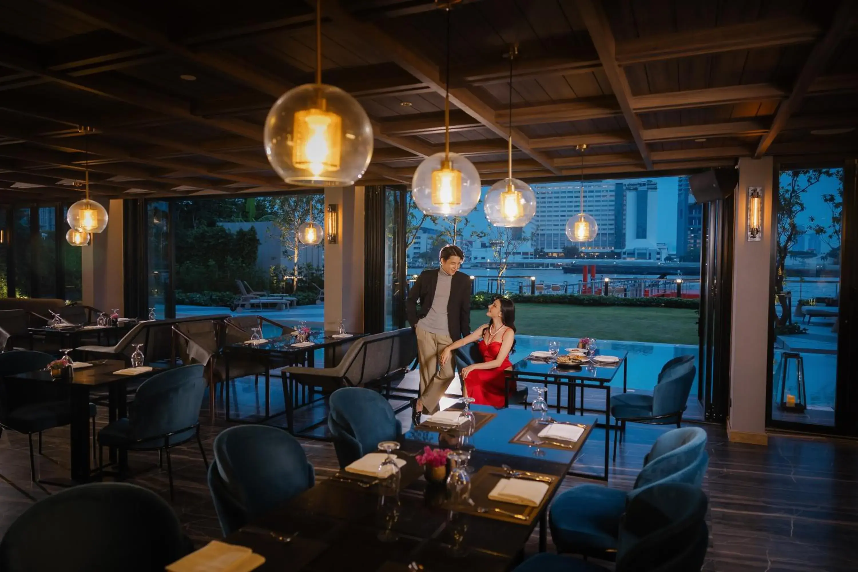 Restaurant/places to eat in Ten Six Hundred, Chao Phraya, Bangkok by Preference, managed by The Ascott Limited Restaurant/places to eat in Ten Six Hundred, Chao Phraya, Bangkok by Preference, managed by The Ascott Limited