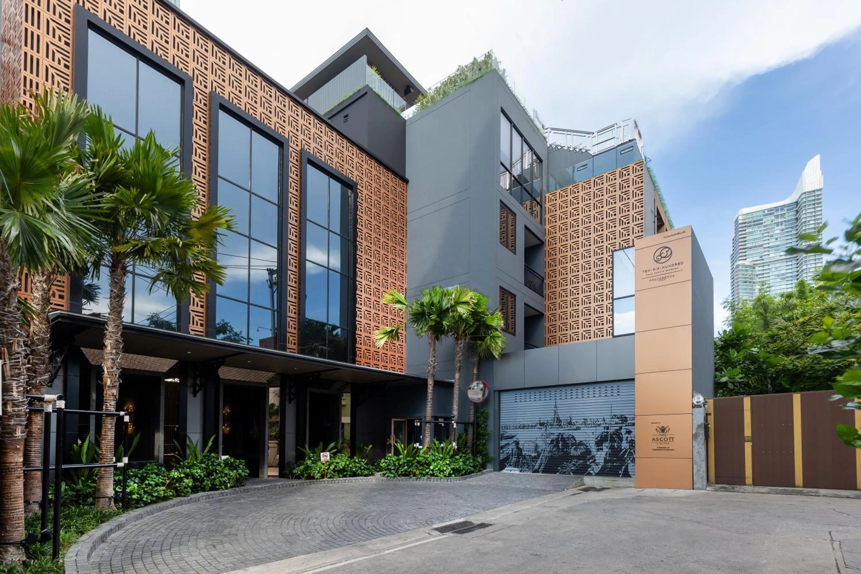 Facade/entrance in Ten Six Hundred, Chao Phraya, Bangkok by Preference, managed by The Ascott Limited