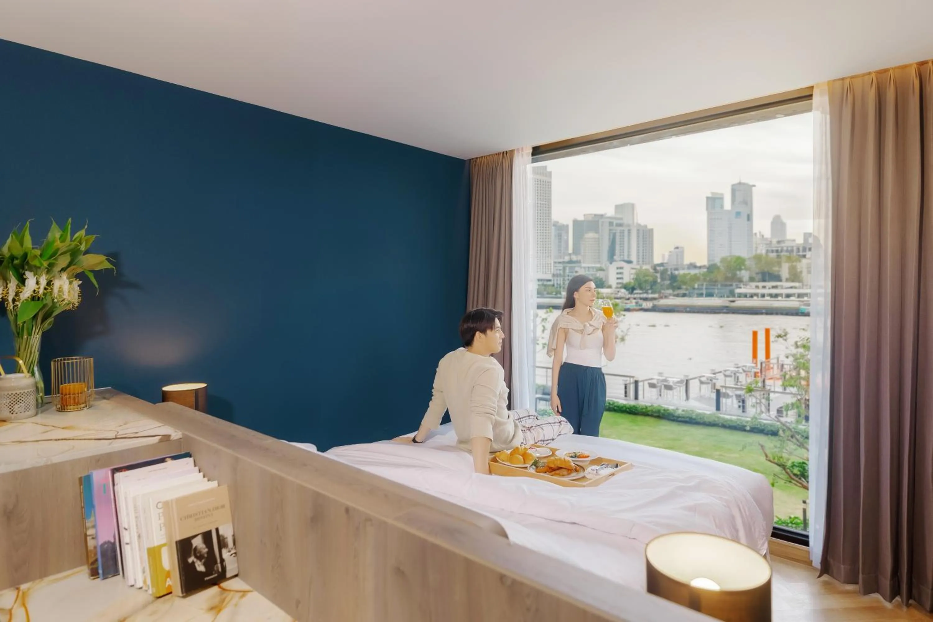 River view in Ten Six Hundred, Chao Phraya, Bangkok by Preference, managed by The Ascott Limited