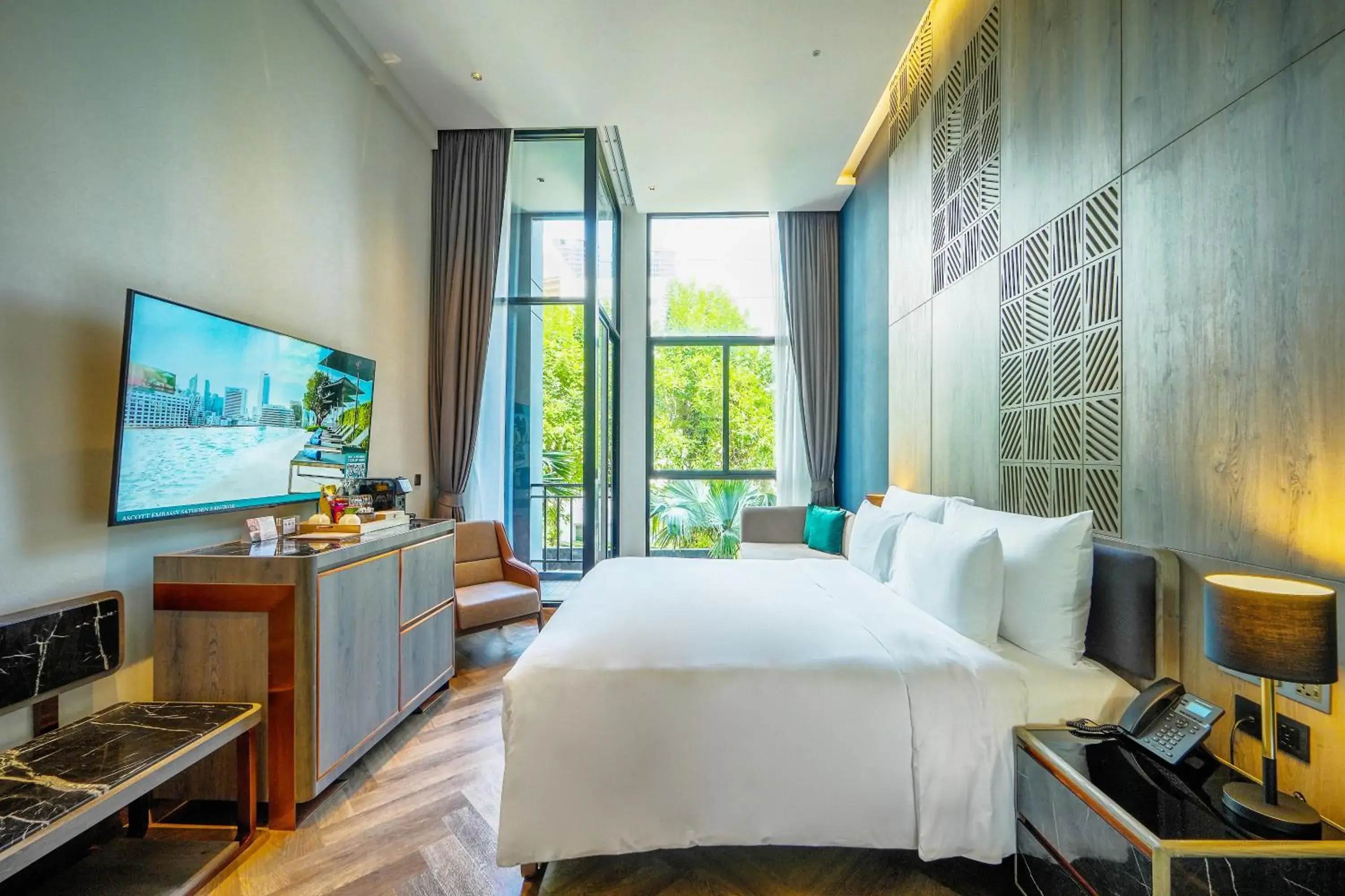View (from property/room), Bed in Ten Six Hundred, Chao Phraya, Bangkok by Preference, managed by The Ascott Limited View (from property/room), Bed in Ten Six Hundred, Chao Phraya, Bangkok by Preference, managed by The Ascott Limited
