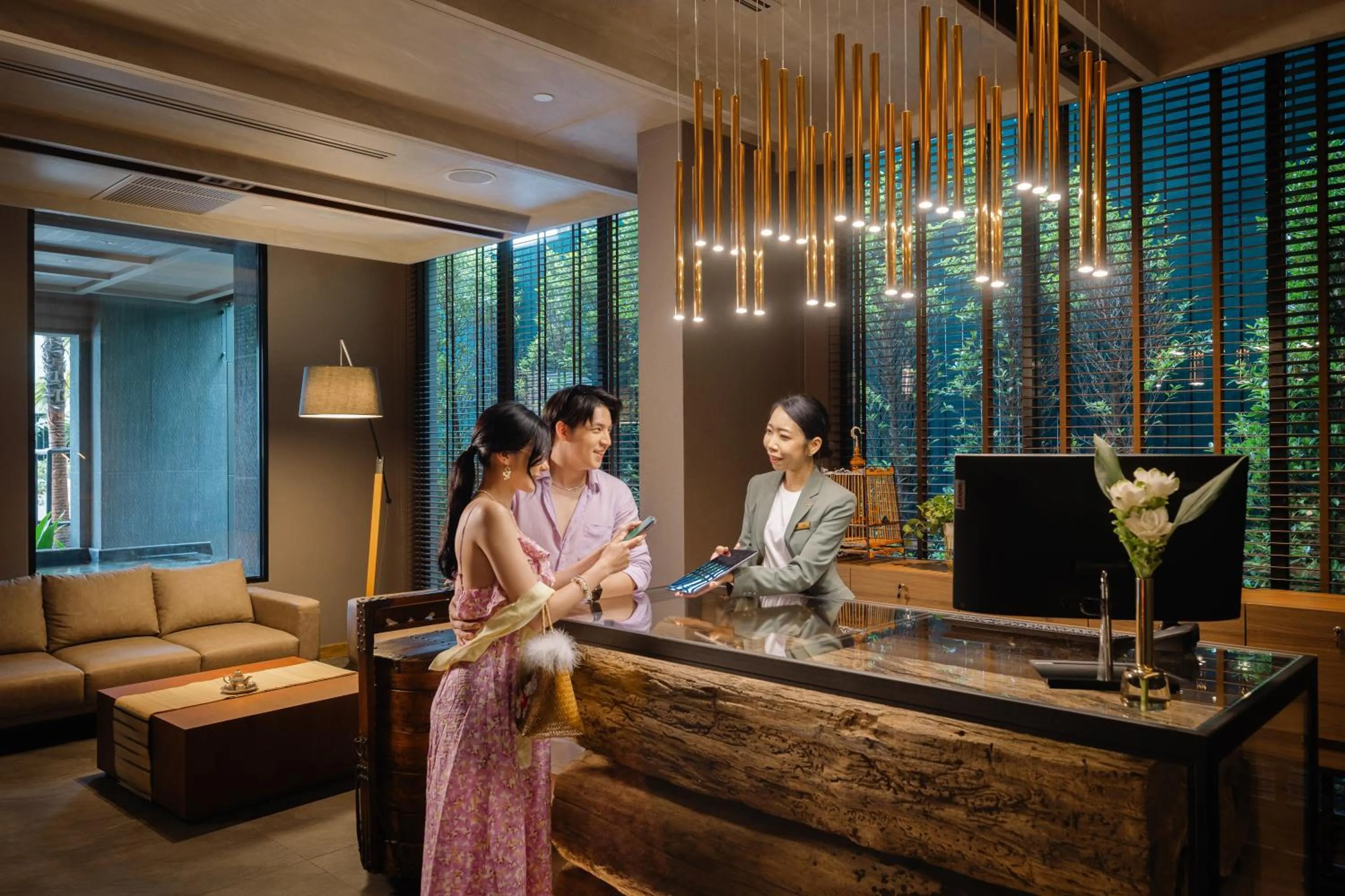 Lobby or reception in Ten Six Hundred, Chao Phraya, Bangkok by Preference, managed by The Ascott Limited