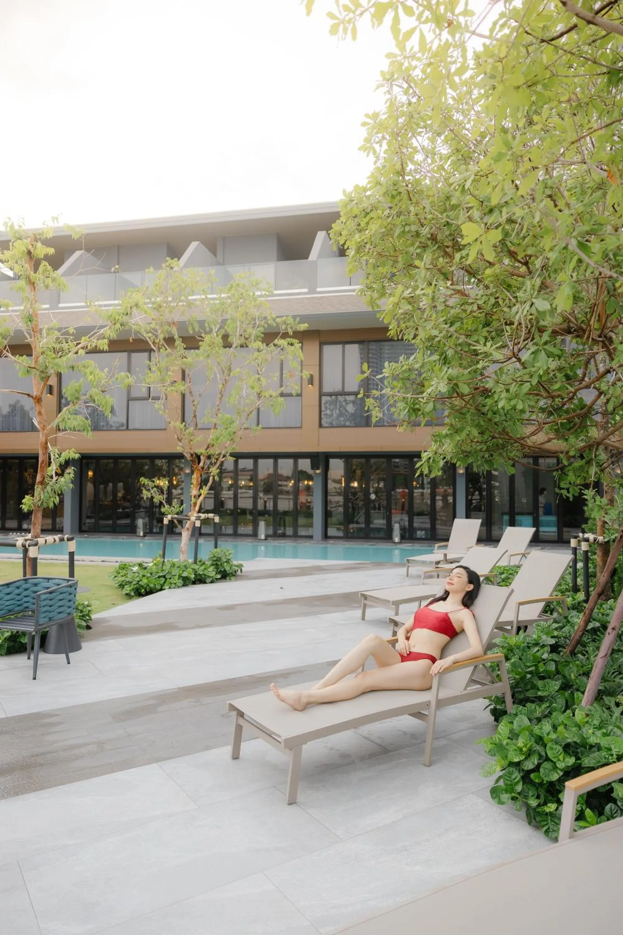 Pool view in Ten Six Hundred, Chao Phraya, Bangkok by Preference, managed by The Ascott Limited