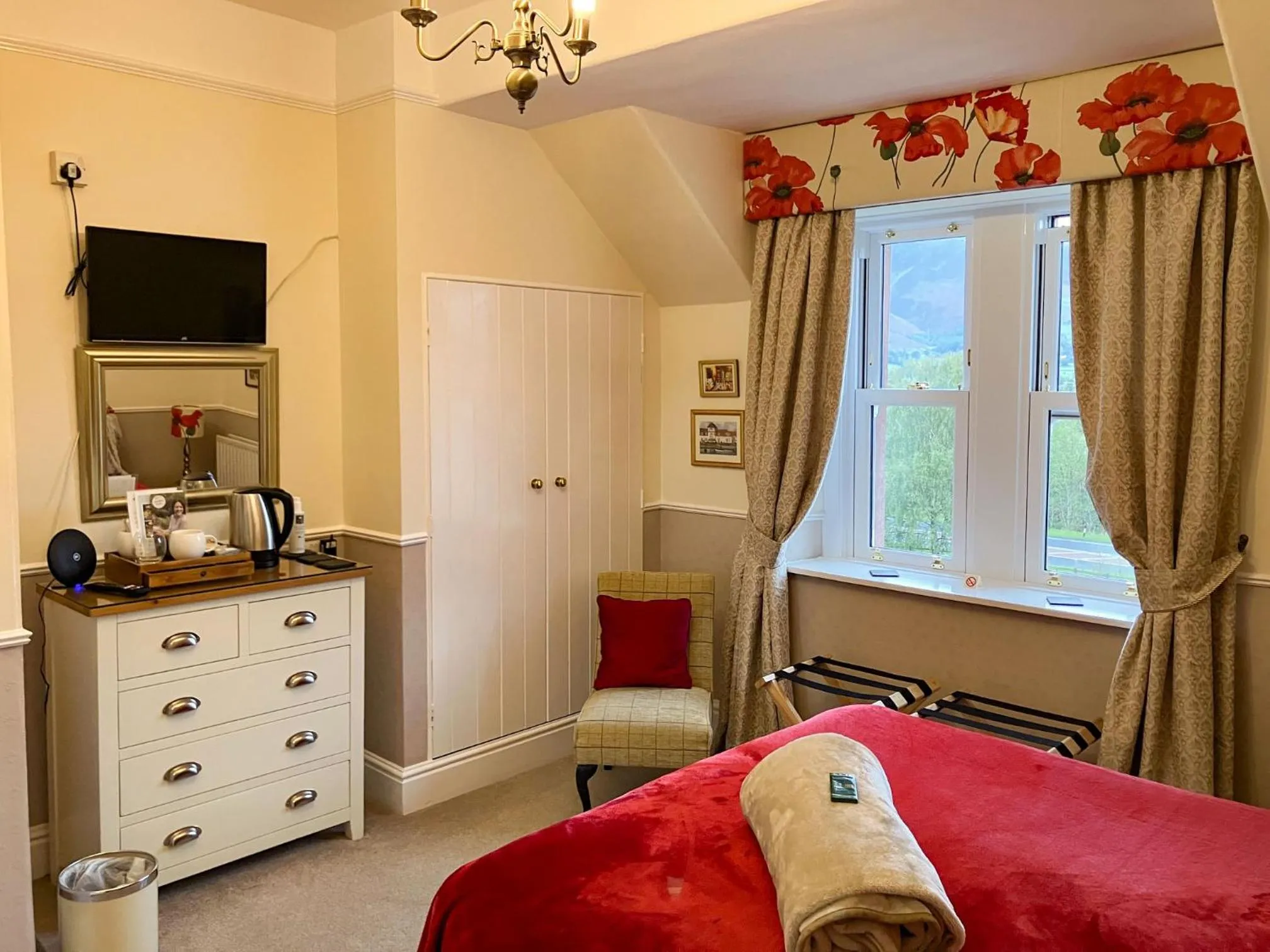 Bed in Maple Bank Country Guest House