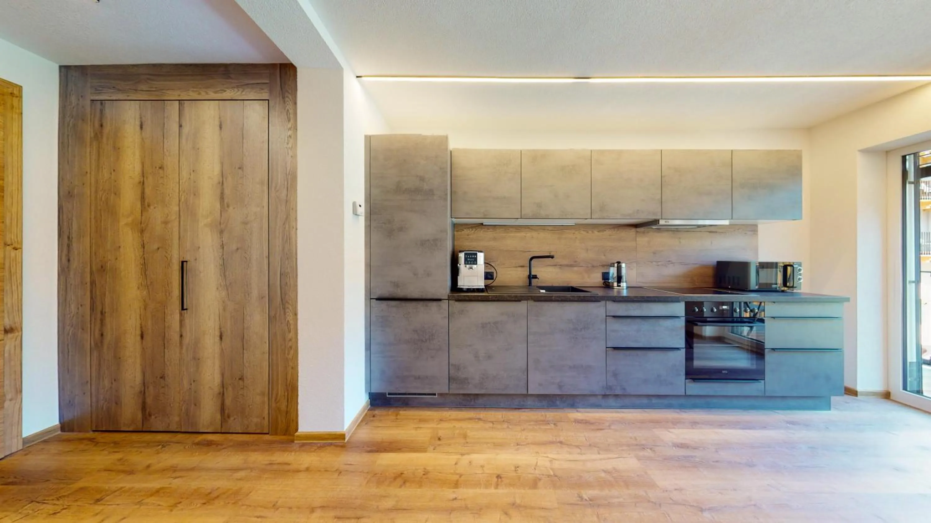 kitchen in PitzPlus Appartements