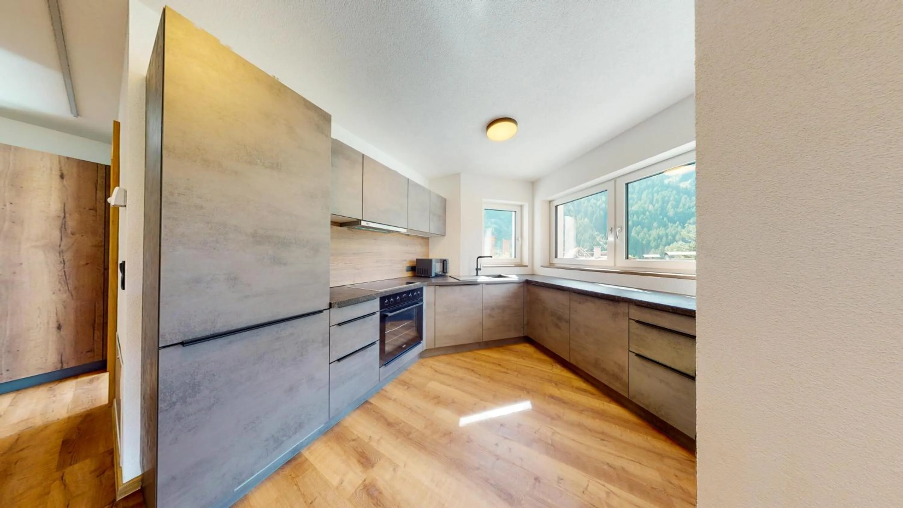 Kitchen or kitchenette in PitzPlus Appartements