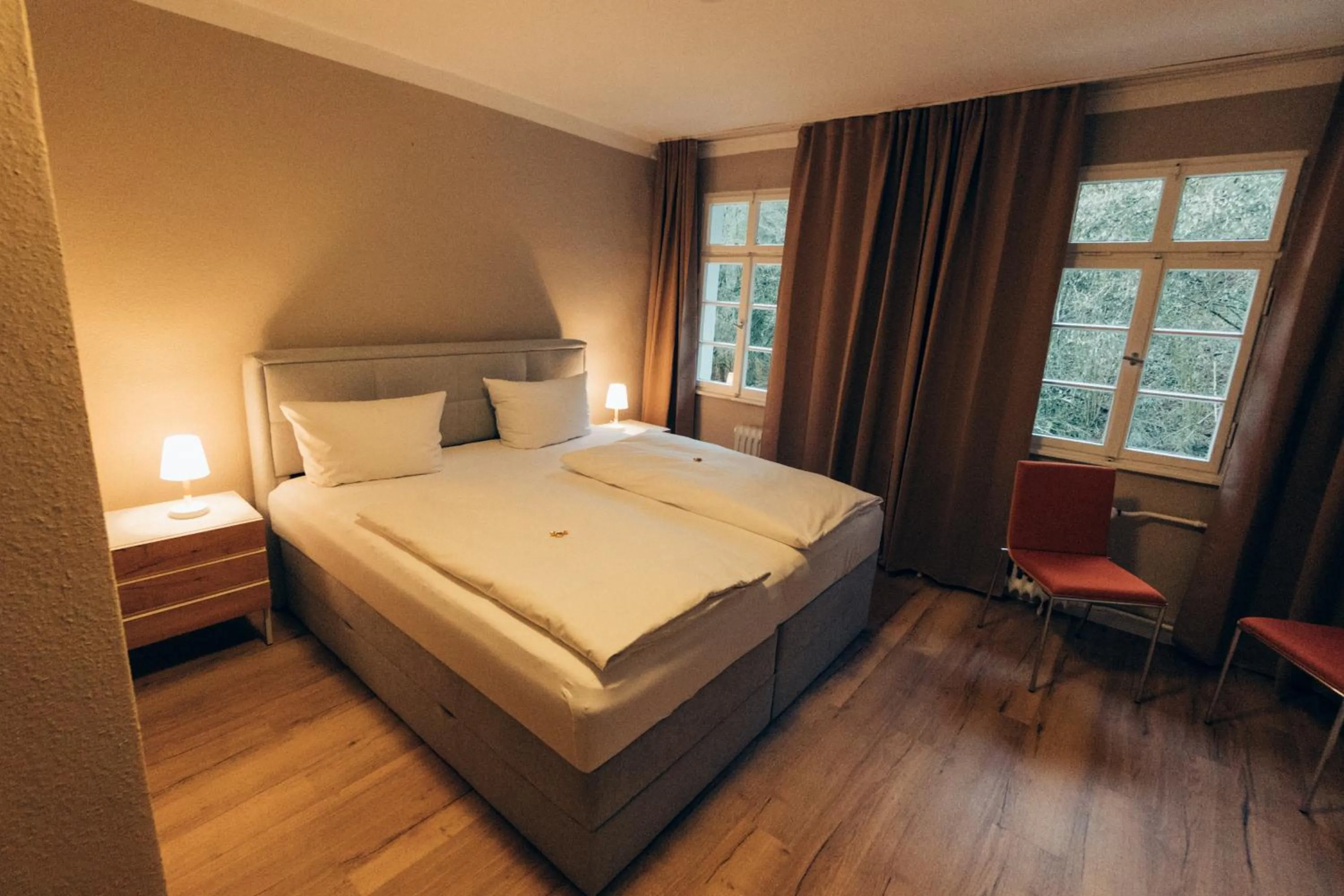 Bed in Gasthof Hotel zur Post