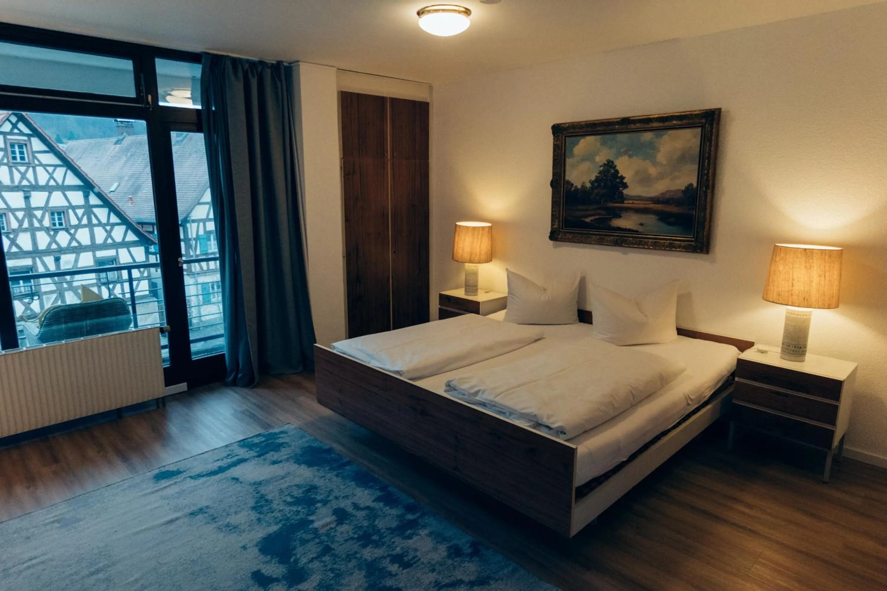 Bed in Gasthof Hotel zur Post
