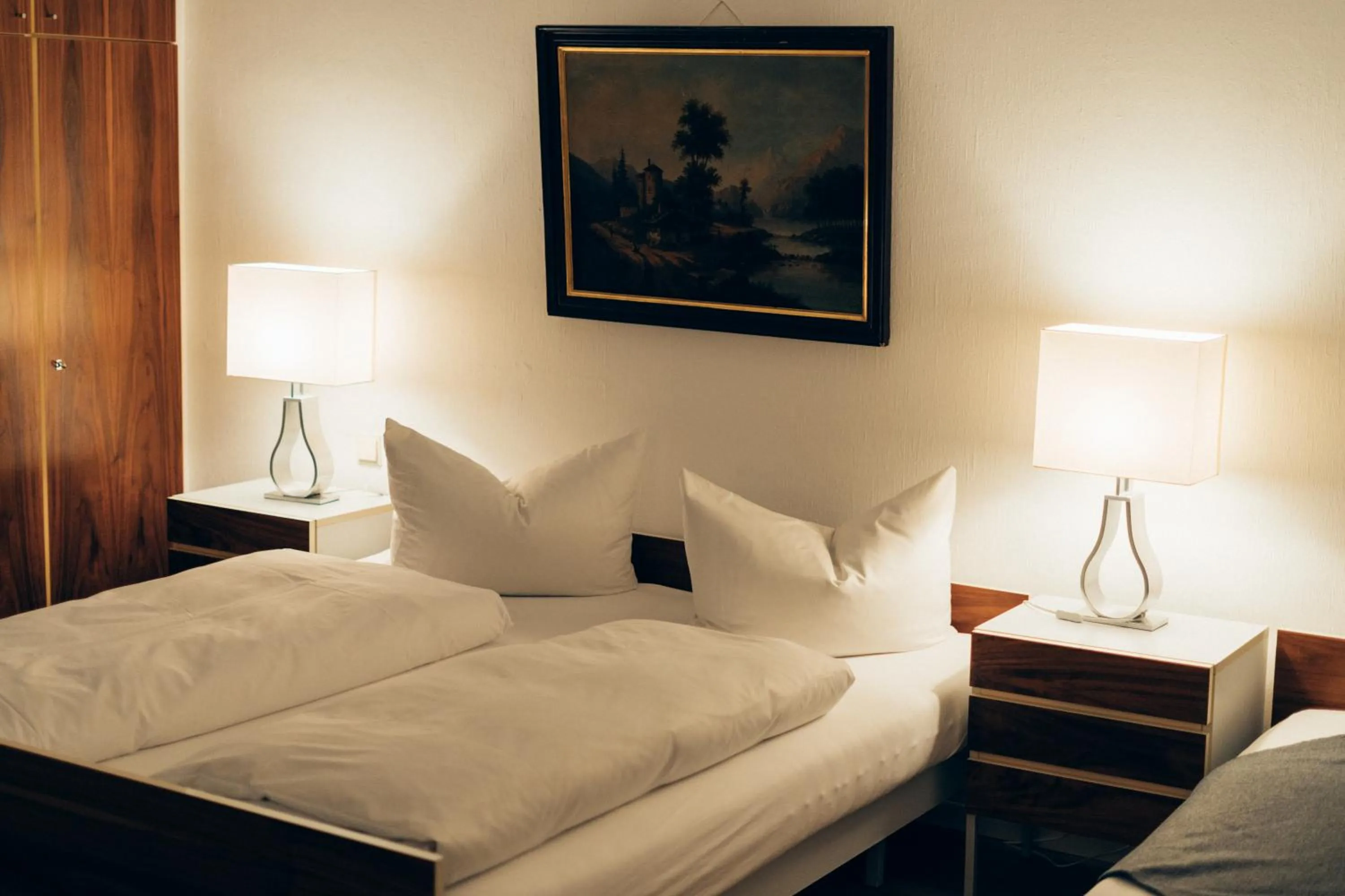 Bedroom, Bed in Gasthof Hotel zur Post