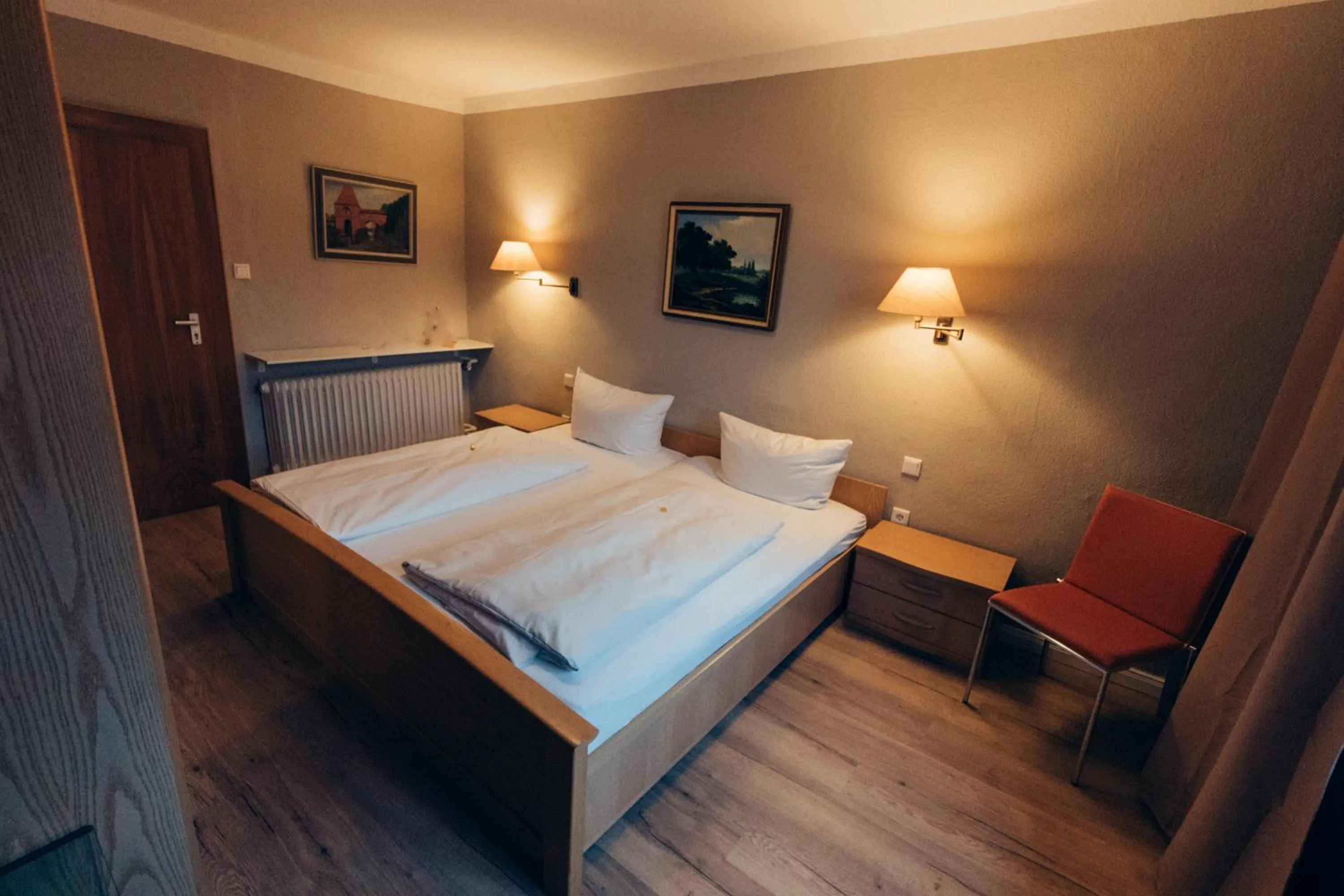 Bed in Gasthof Hotel zur Post