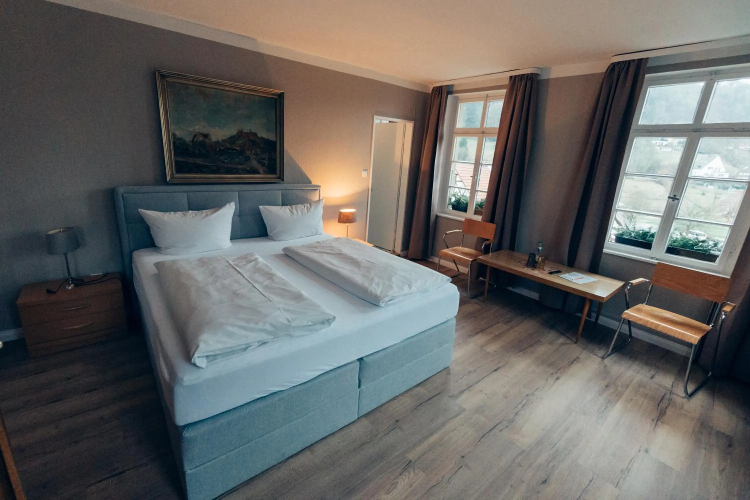Bed in Gasthof Hotel zur Post