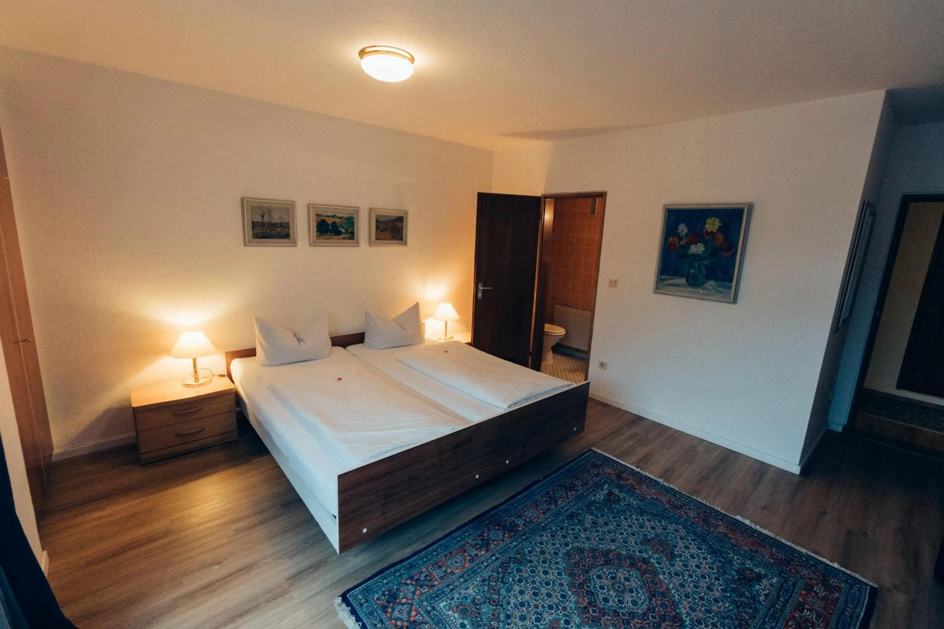 Bed in Gasthof Hotel zur Post