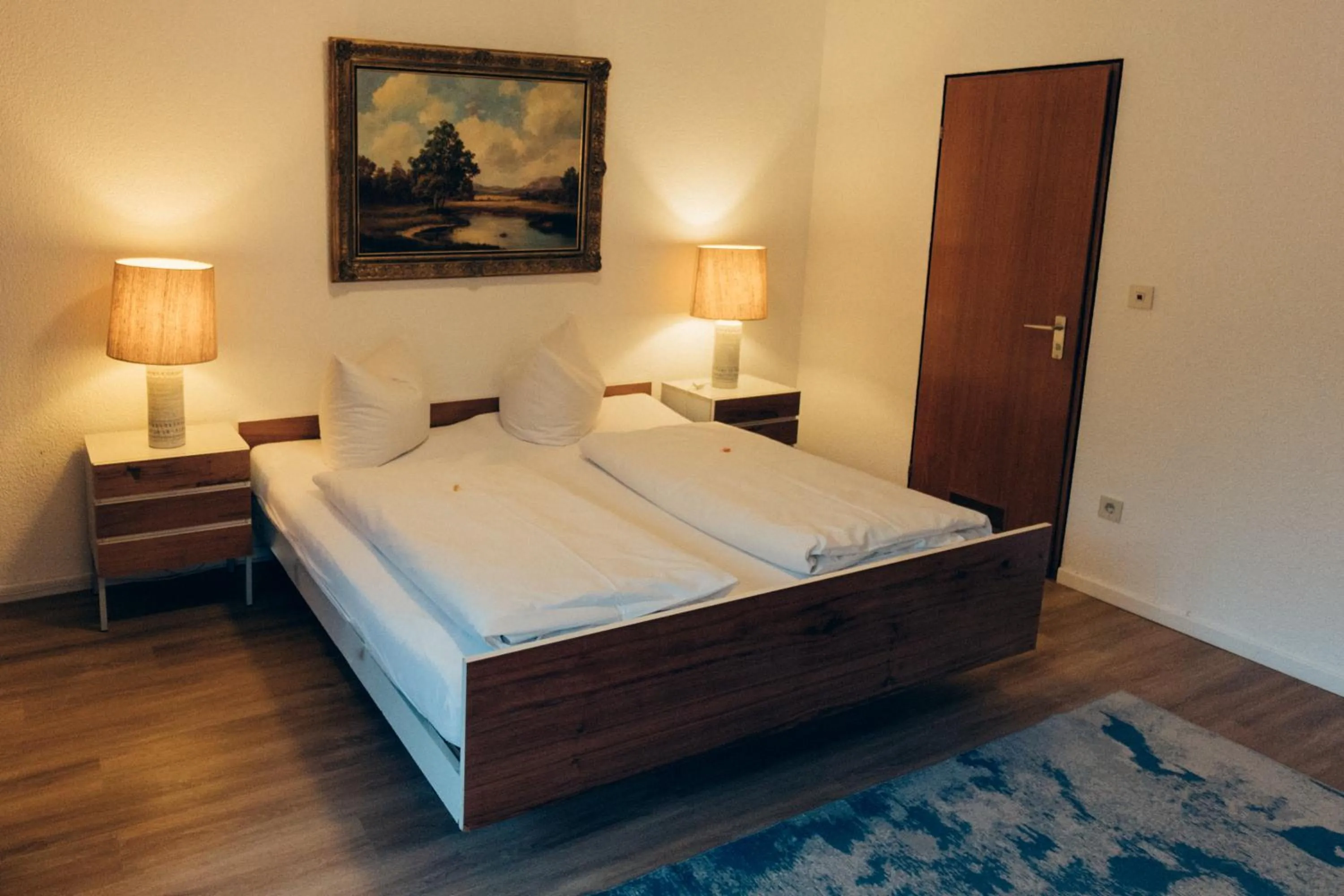 Bedroom, Bed in Gasthof Hotel zur Post