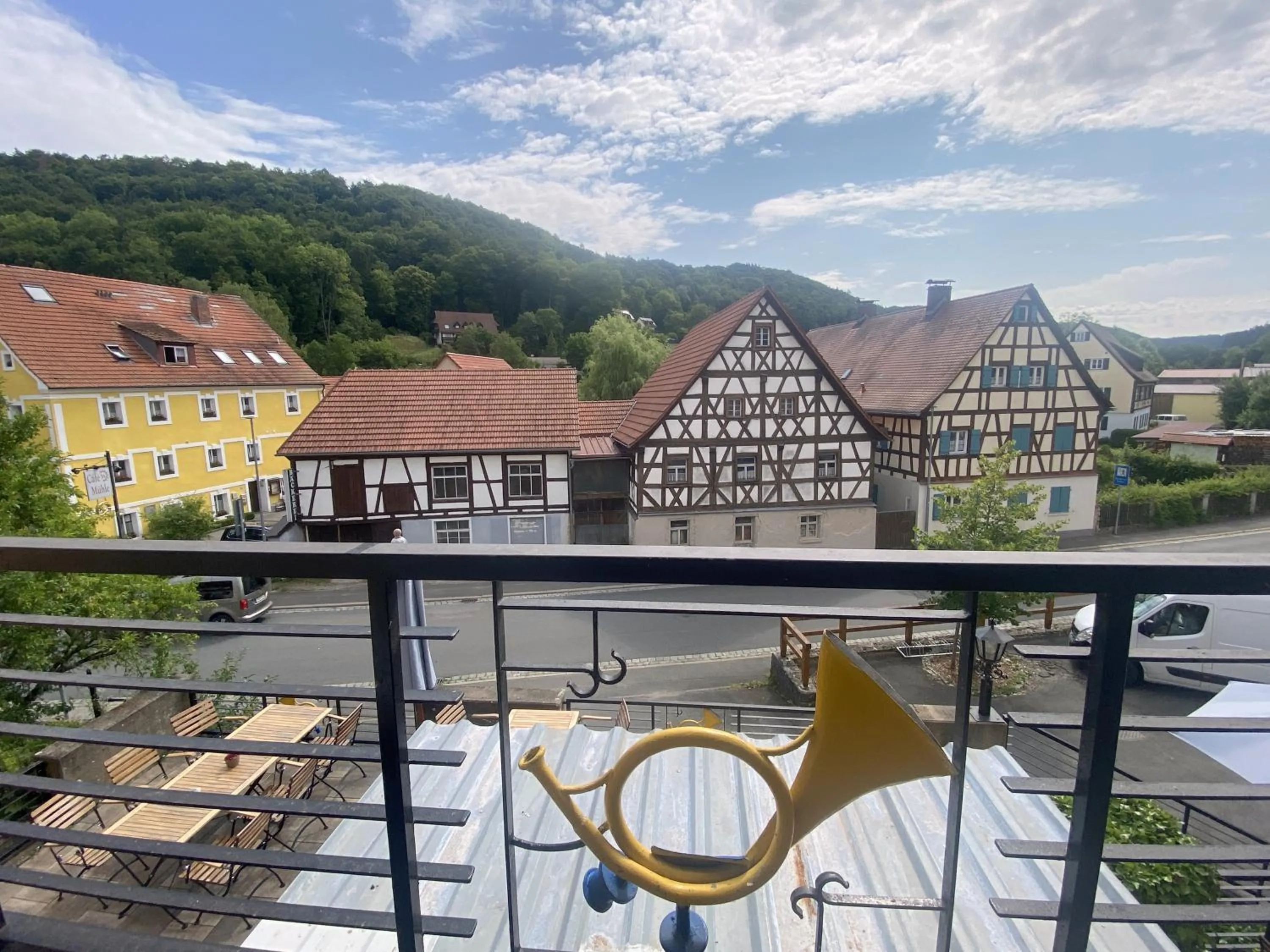 View (from property/room) in Gasthof Hotel zur Post