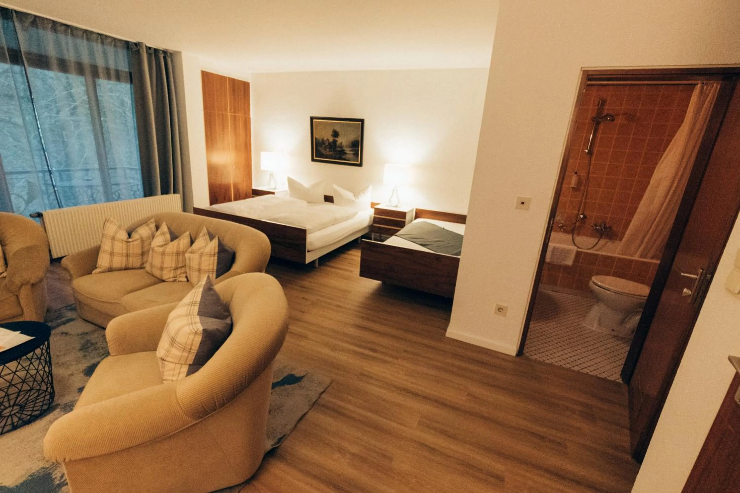 Bed in Gasthof Hotel zur Post