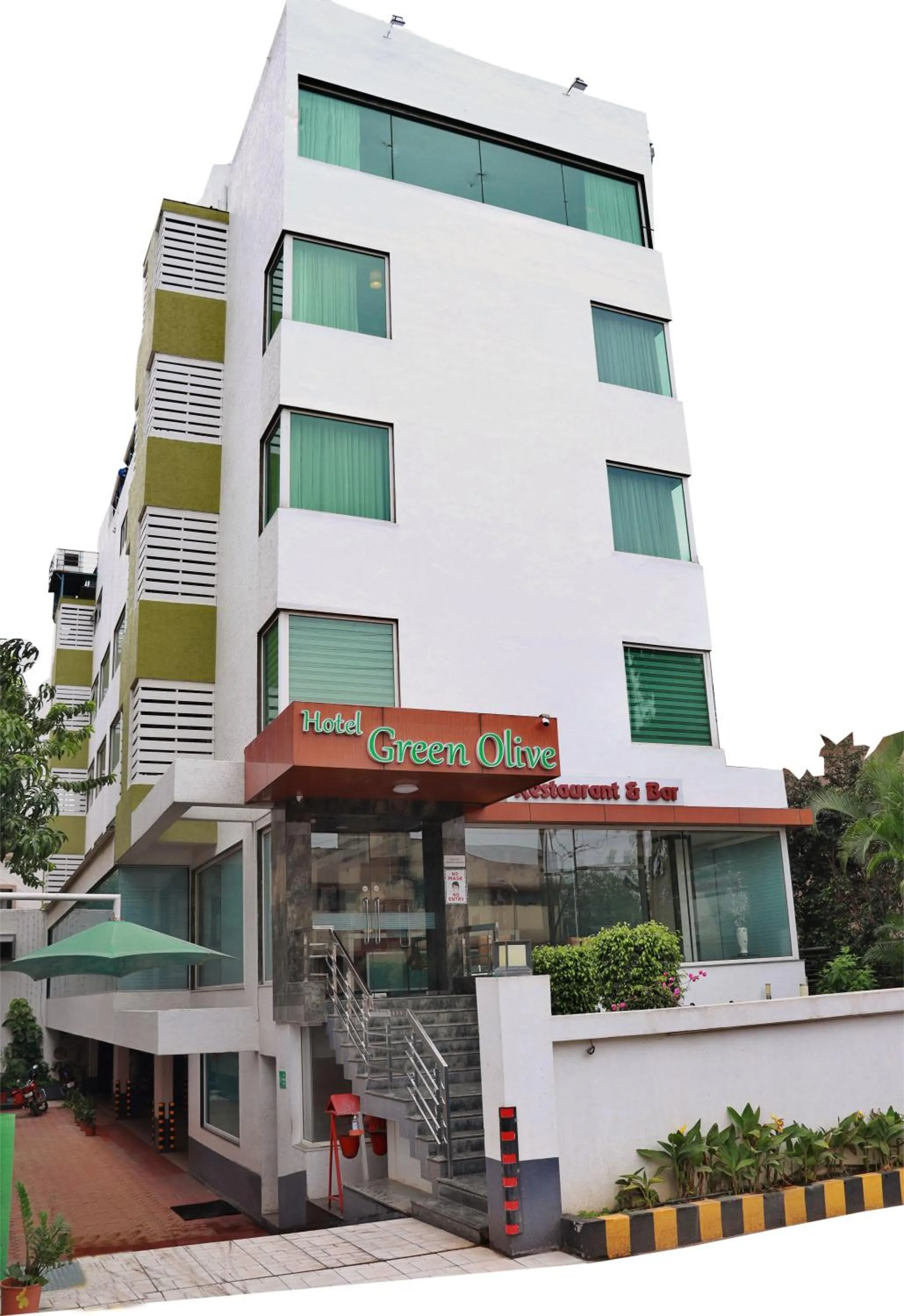 Property building in Hotel Green Olive