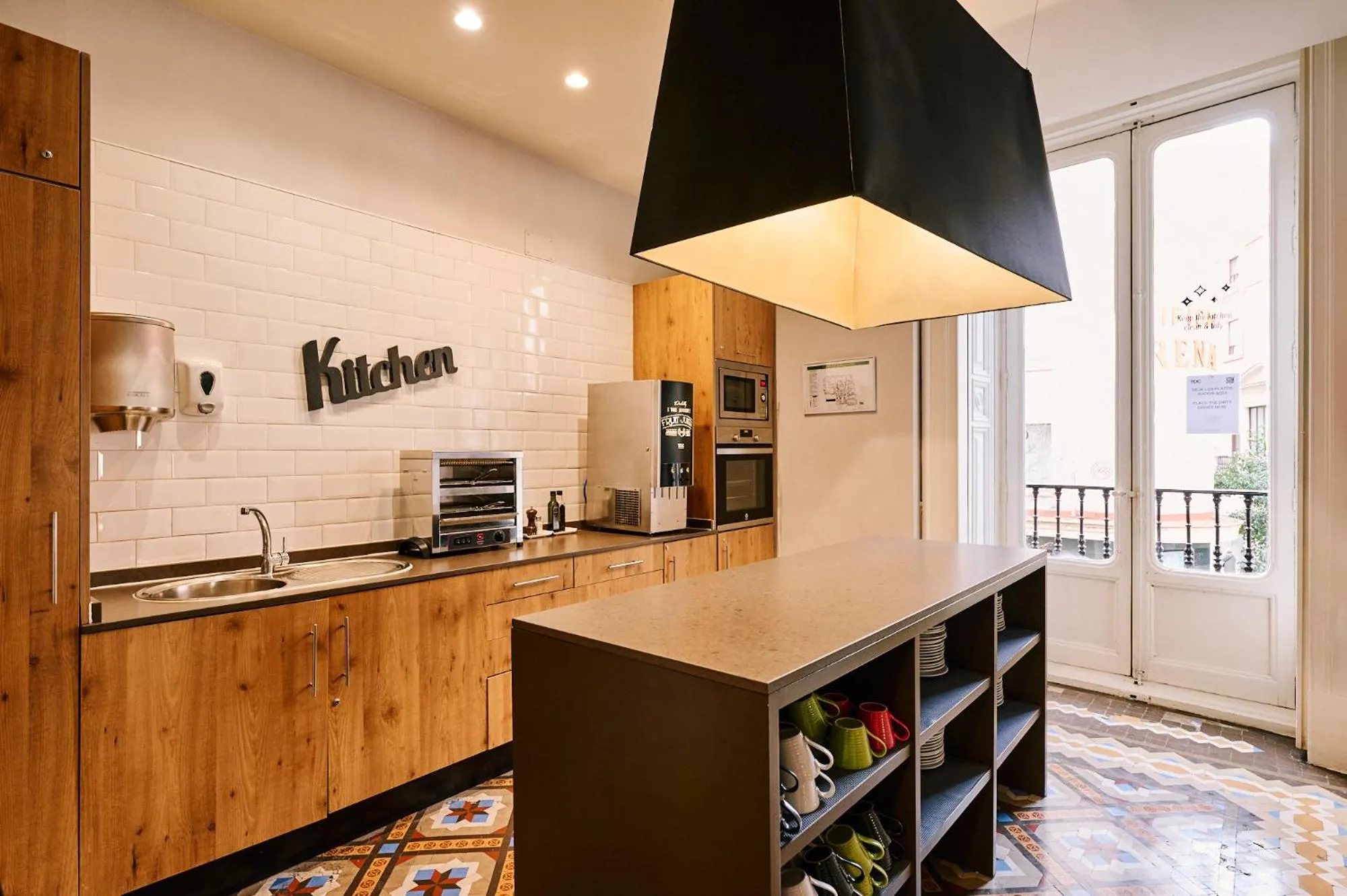 Breakfast in Toc Hostel Madrid