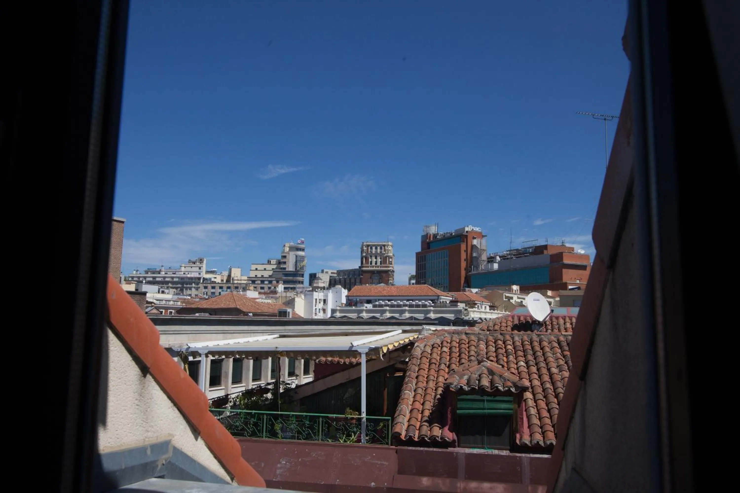 City view in Toc Hostel Madrid