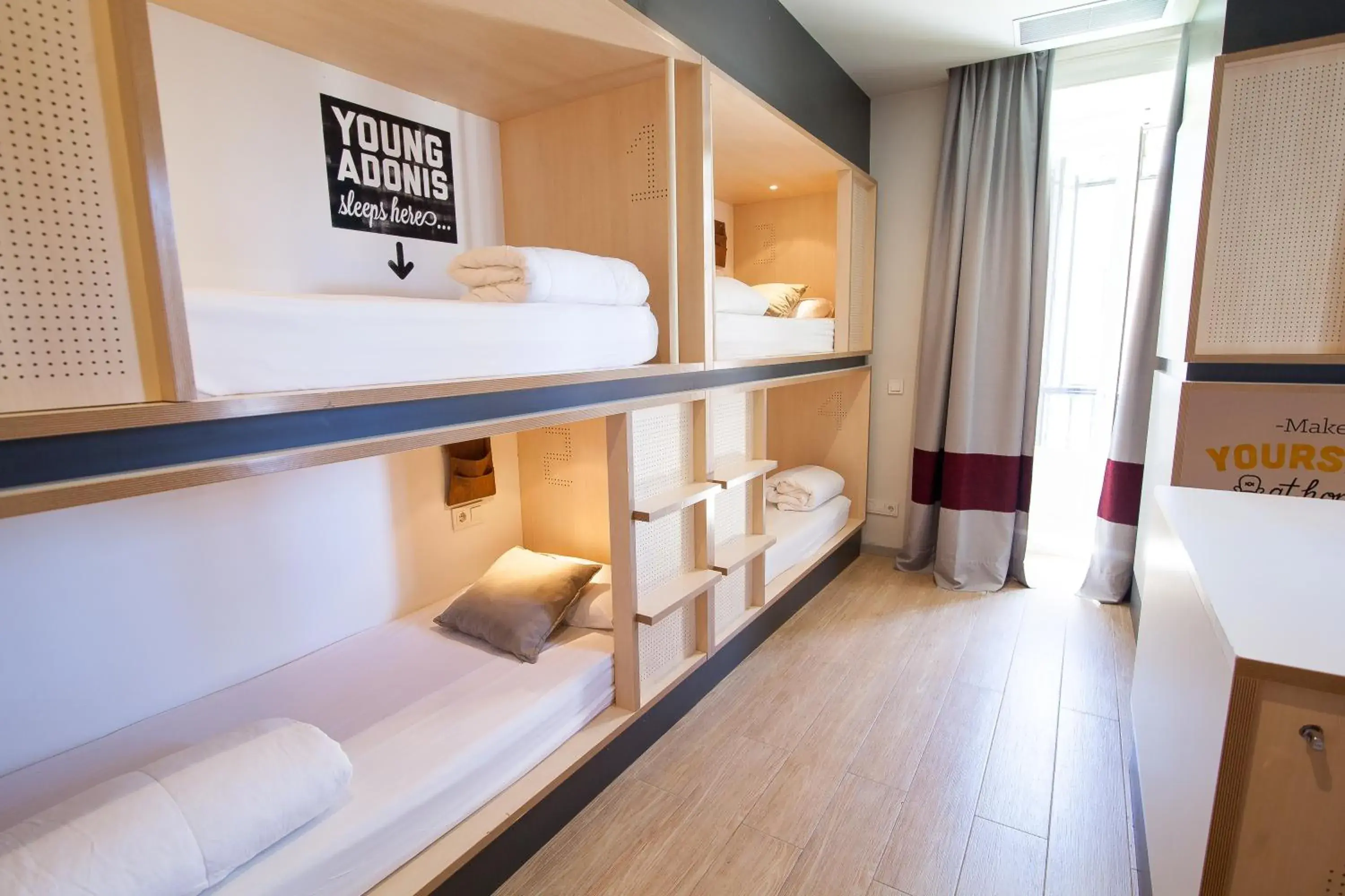 Bedroom in Toc Hostel Madrid