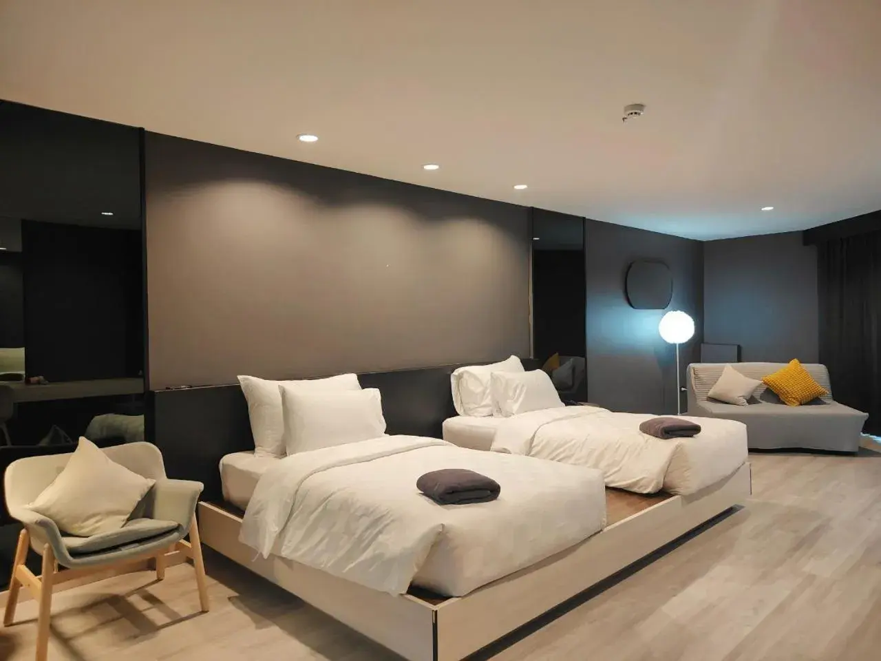 Bed in Solis Beach Hotel Rajamangala Bed in Solis Beach Hotel Rajamangala