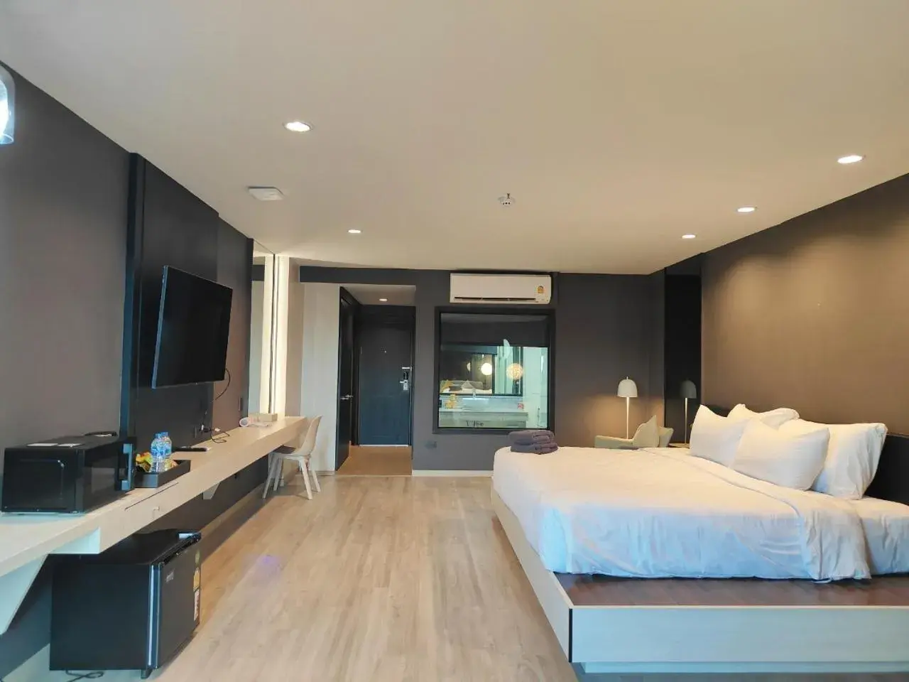 Bedroom, Bed in Solis Beach Hotel Rajamangala Bedroom, Bed in Solis Beach Hotel Rajamangala