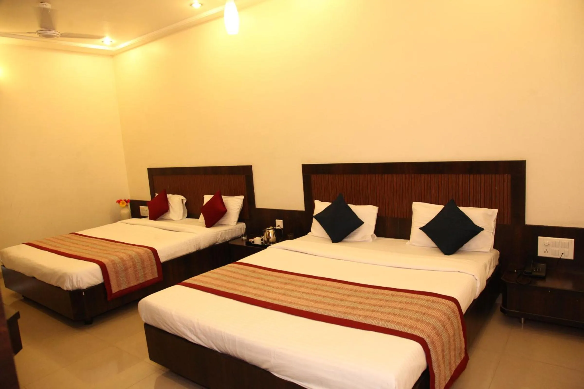 Photo of the whole room, Bed in Hotel Sai Ramanand