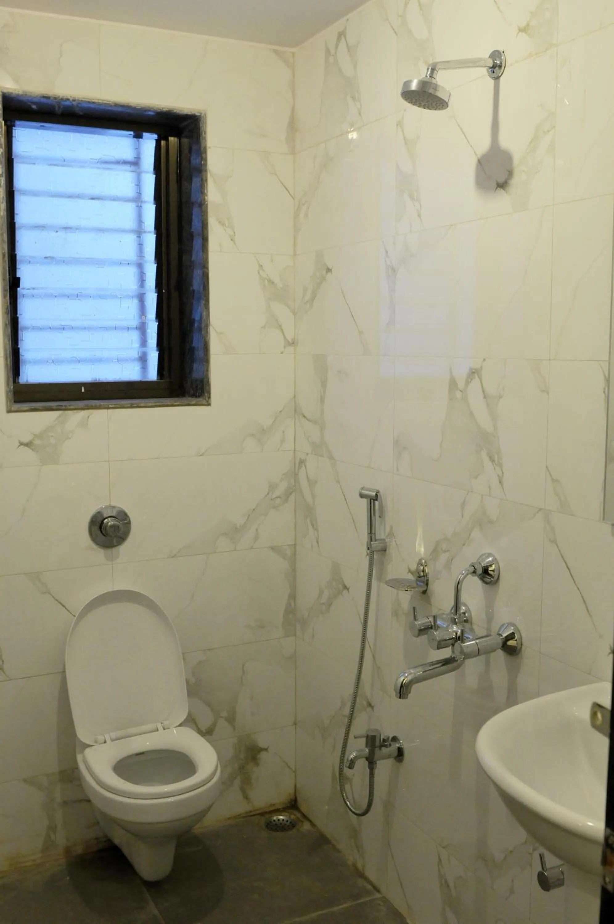 Toilet in Hotel Sai Ramanand