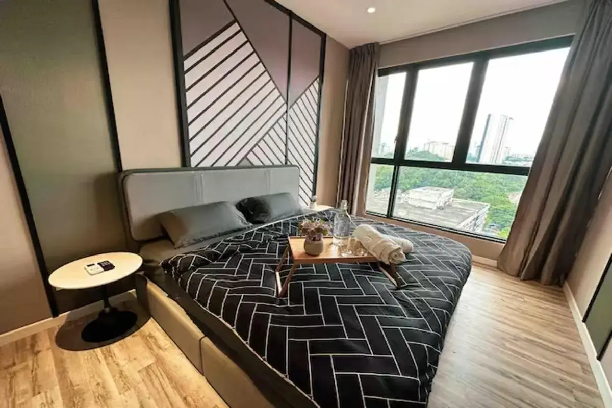 Bed in Millerz Cozy Home by GUESTONIC Bed in Millerz Cozy Home by GUESTONIC