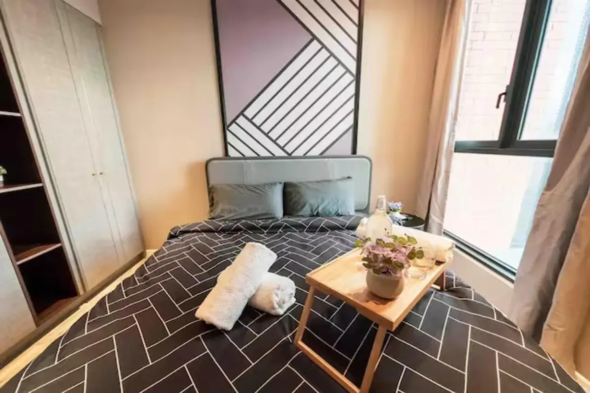 Bed in Millerz Cozy Home by GUESTONIC Bed in Millerz Cozy Home by GUESTONIC