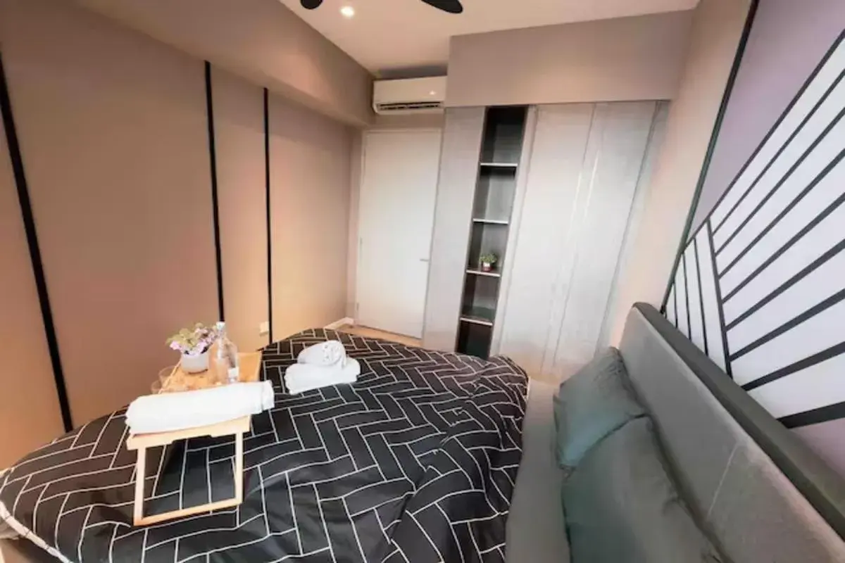 Bed in Millerz Cozy Home by GUESTONIC Bed in Millerz Cozy Home by GUESTONIC