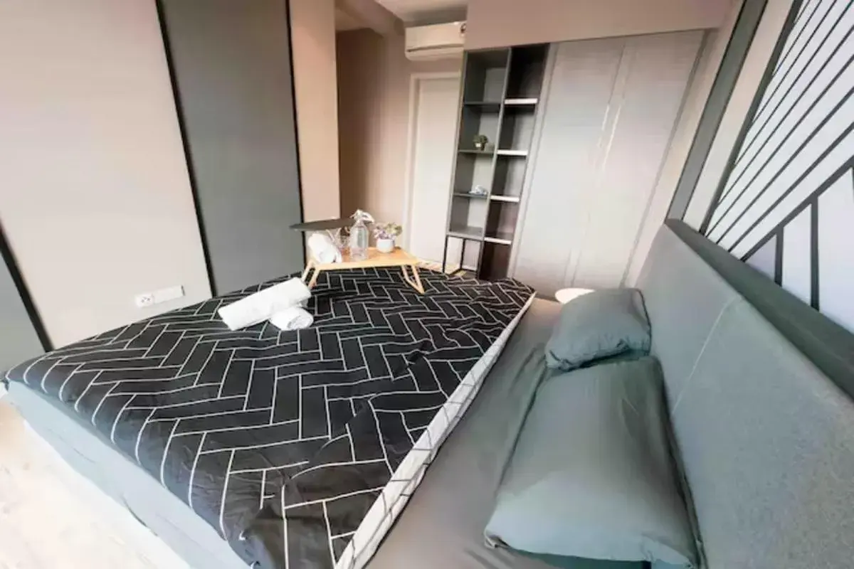 Bed in Millerz Cozy Home by GUESTONIC Bed in Millerz Cozy Home by GUESTONIC