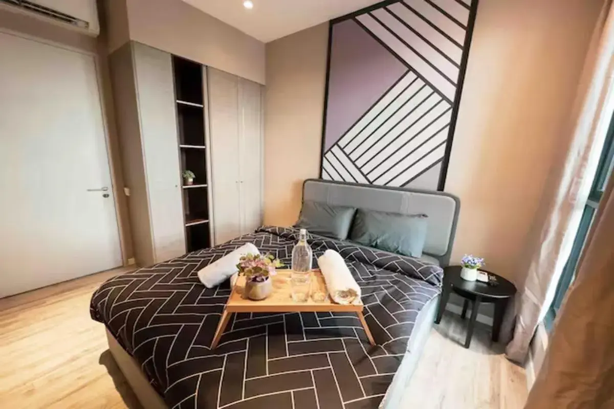 Bed in Millerz Cozy Home by GUESTONIC Bed in Millerz Cozy Home by GUESTONIC