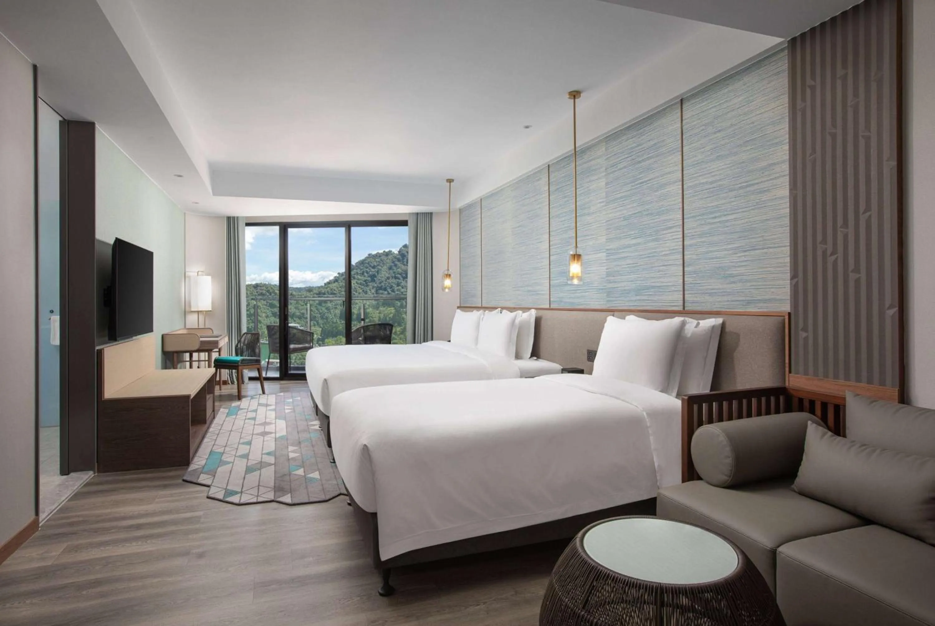 Photo of the whole room, Bed in Wyndham Sun Moon Lake