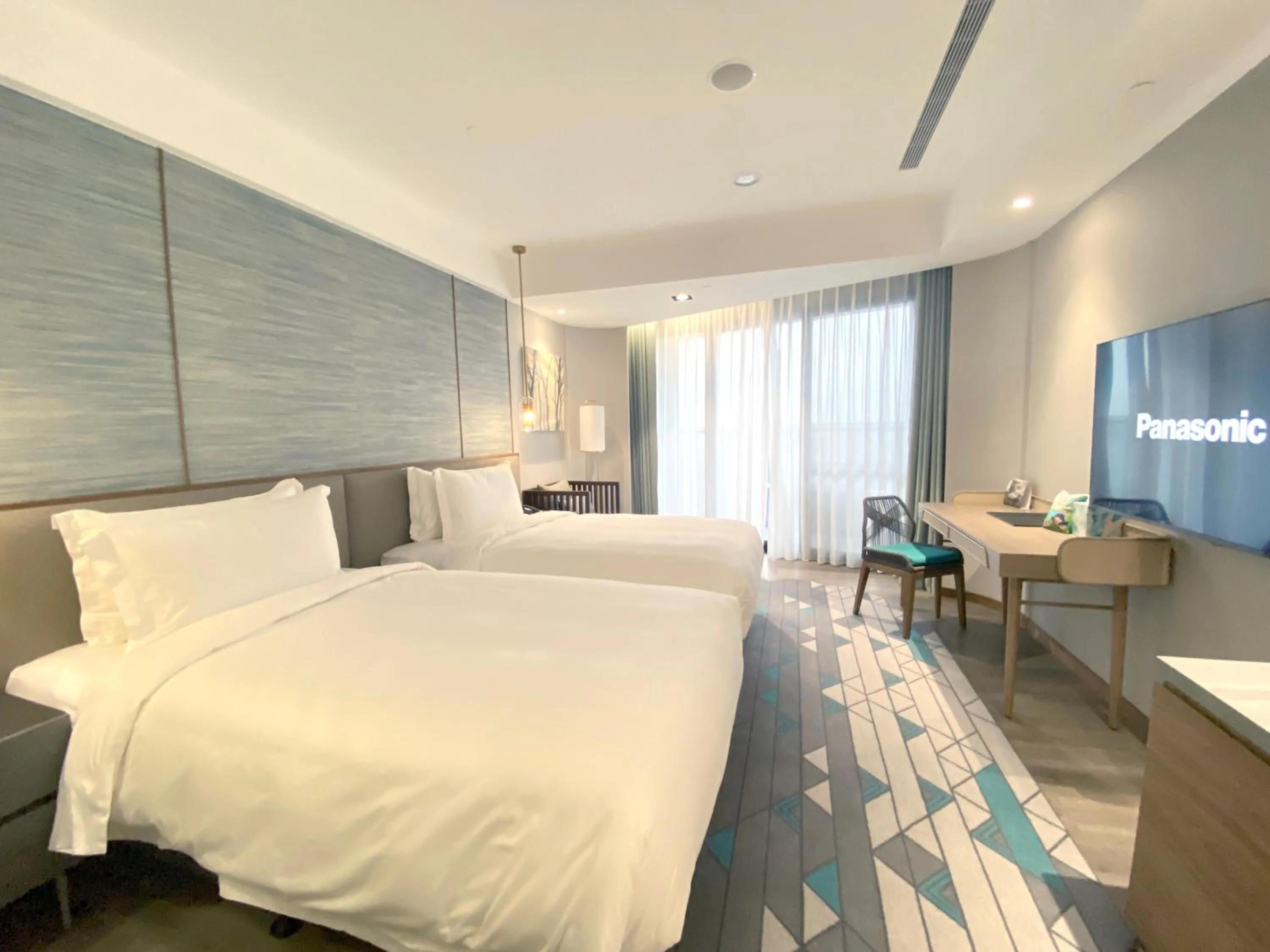 Bed in Wyndham Sun Moon Lake