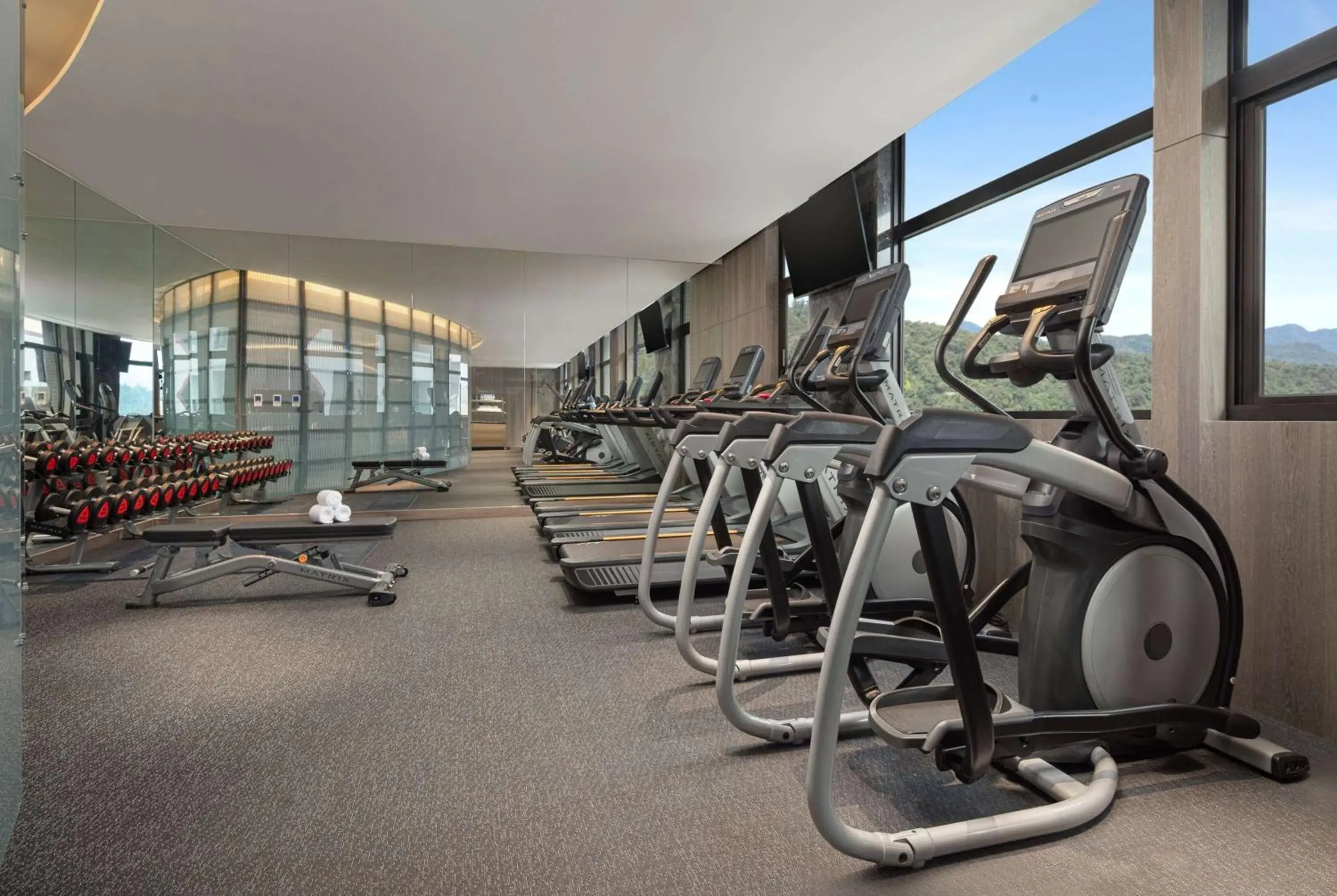Fitness centre/facilities in Wyndham Sun Moon Lake Fitness centre/facilities in Wyndham Sun Moon Lake