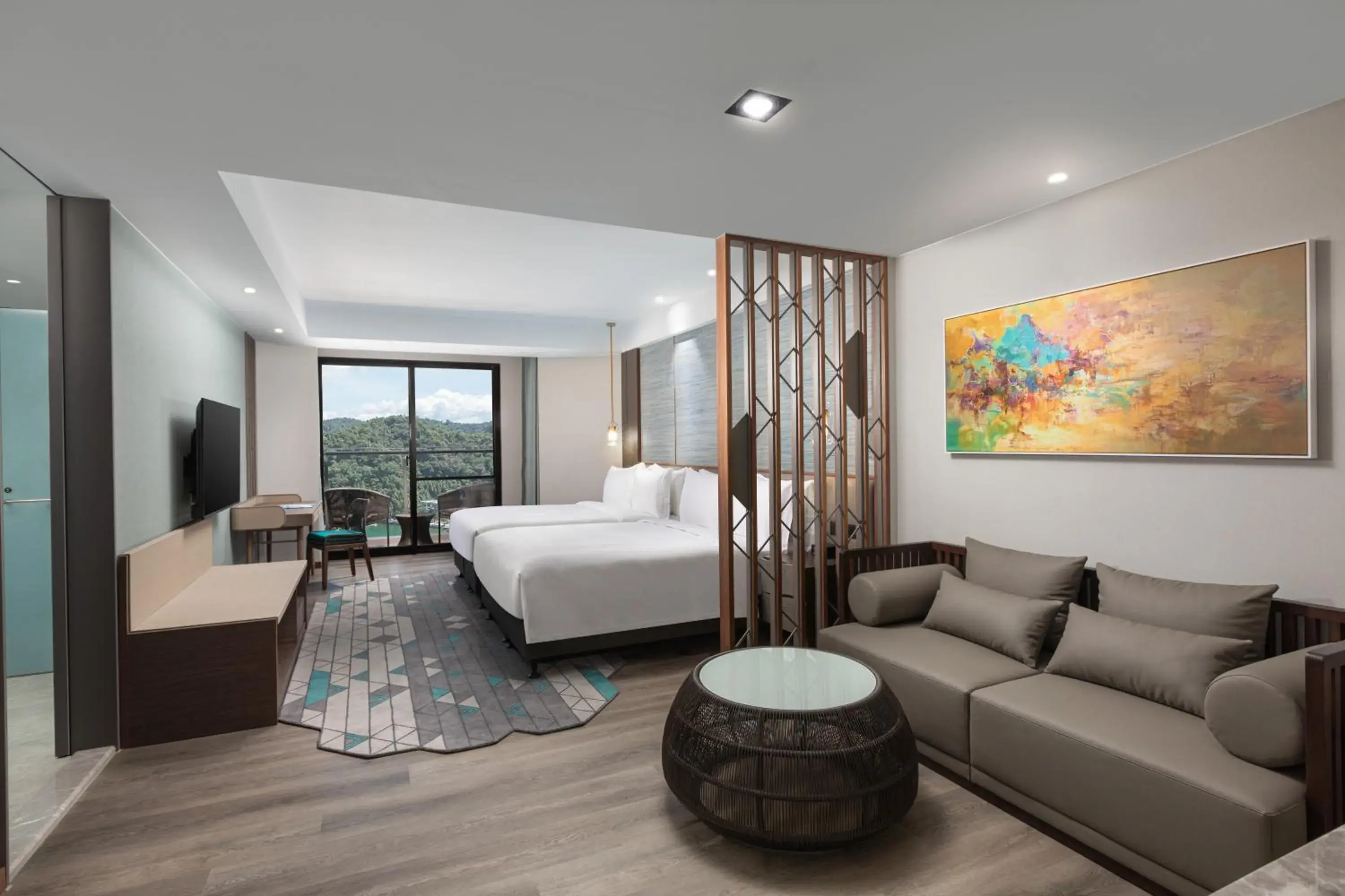 Property building, Bed in Wyndham Sun Moon Lake Property building, Bed in Wyndham Sun Moon Lake