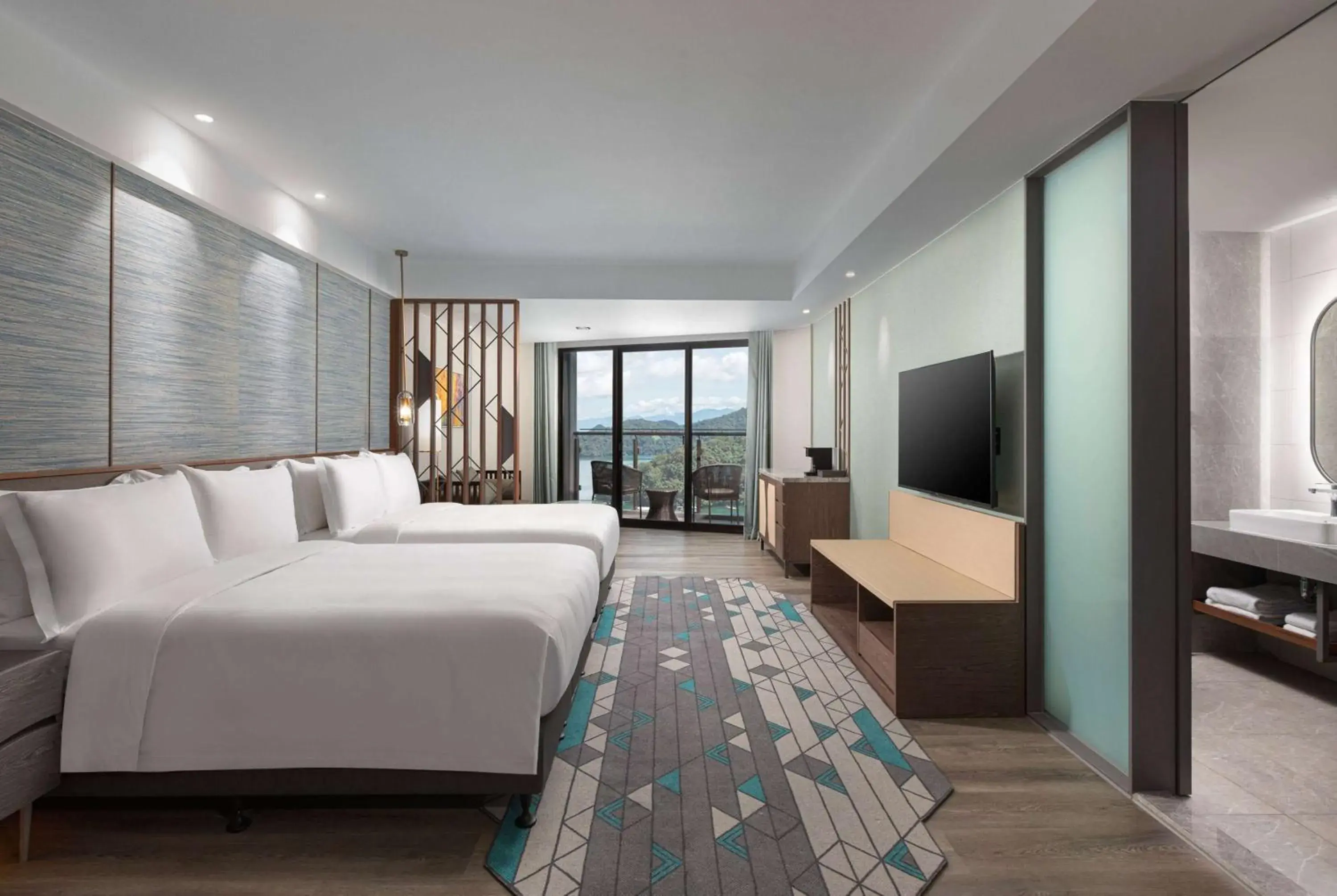 Photo of the whole room, Bed in Wyndham Sun Moon Lake Photo of the whole room, Bed in Wyndham Sun Moon Lake